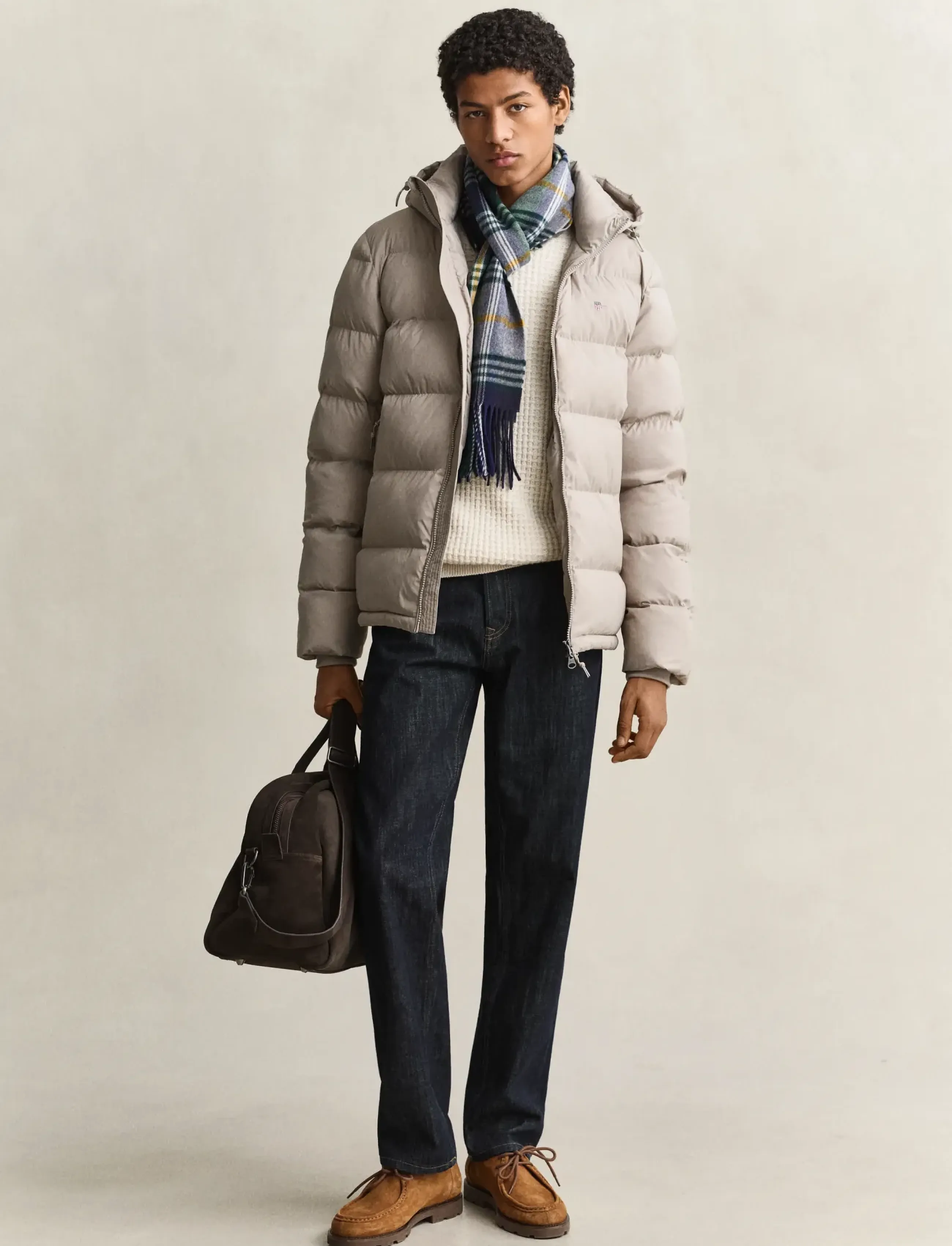 Gant - ACTIVE CLOUD JACKET - gefütterte jacken - mist taupe - 3