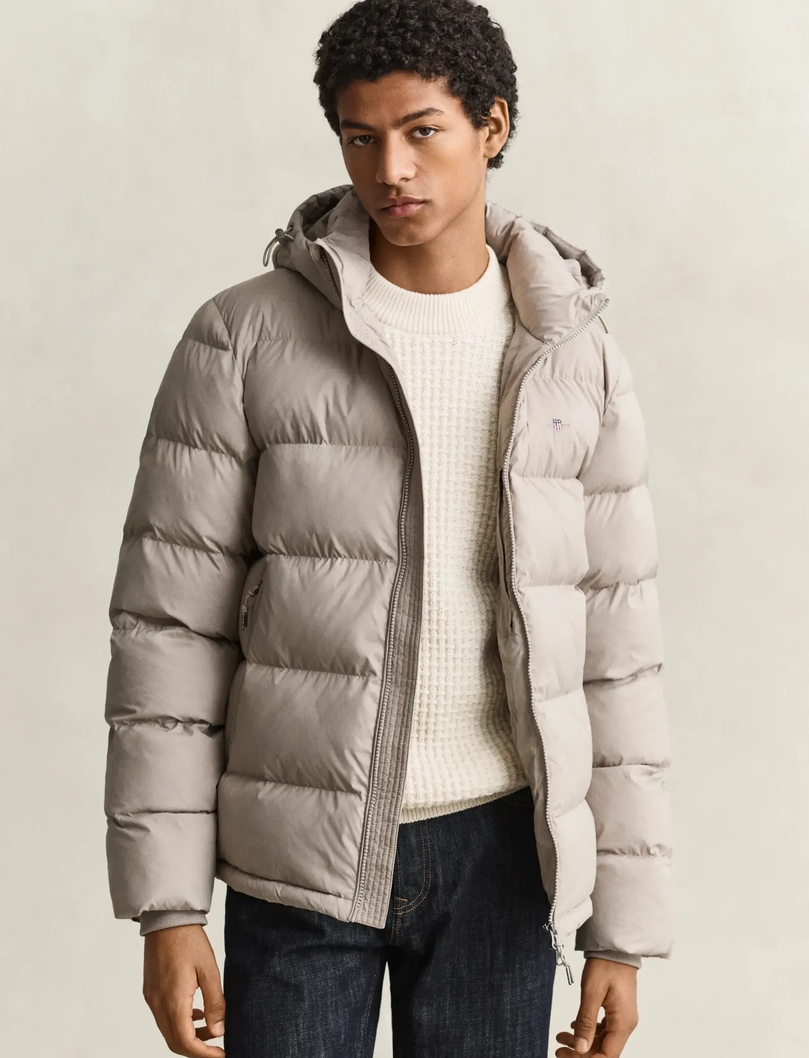 Gant - ACTIVE CLOUD JACKET - gefütterte jacken - mist taupe - 4