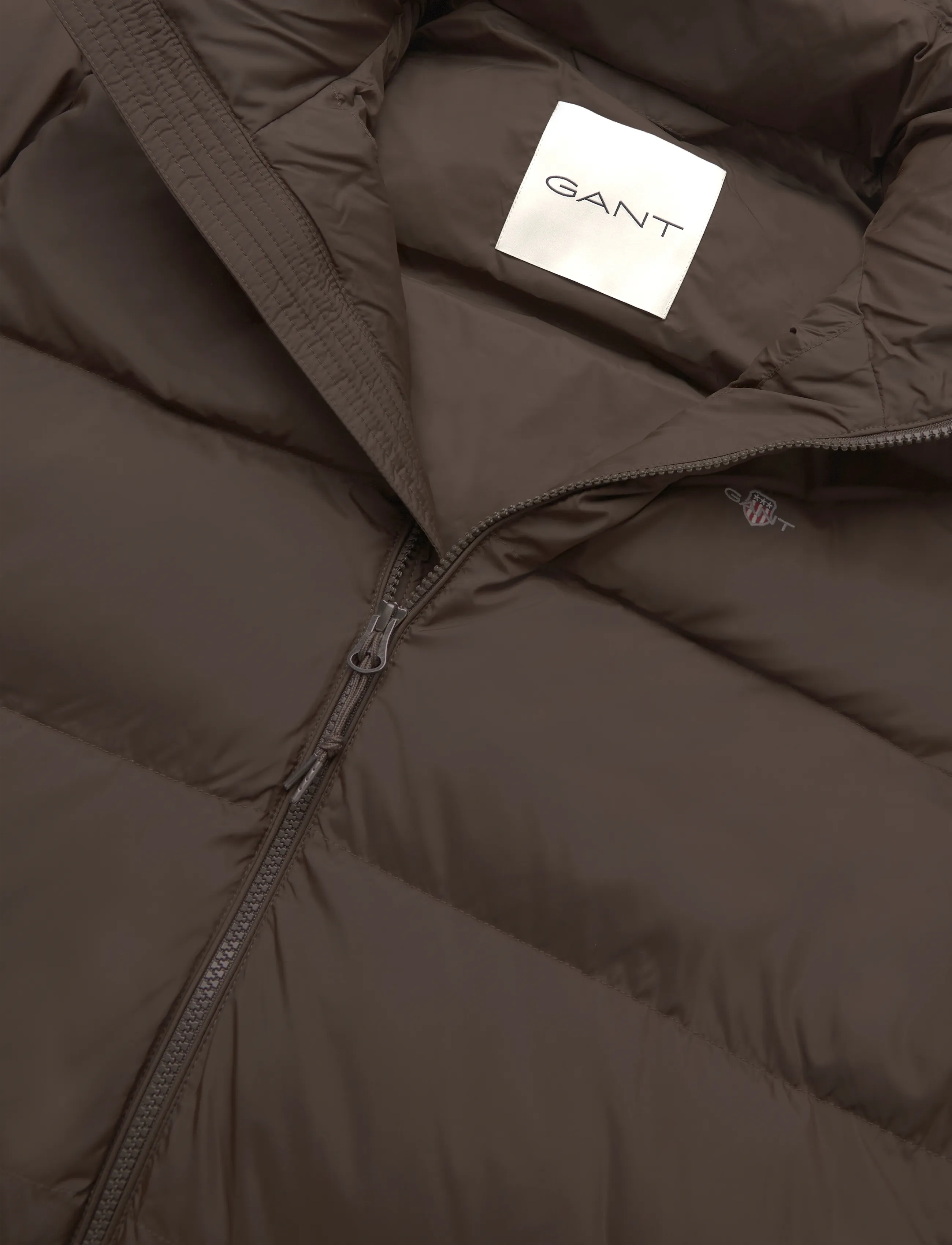 Gant - ACTIVE CLOUD MID LENGTH JACKET - ziemas jakas - black brown - 3