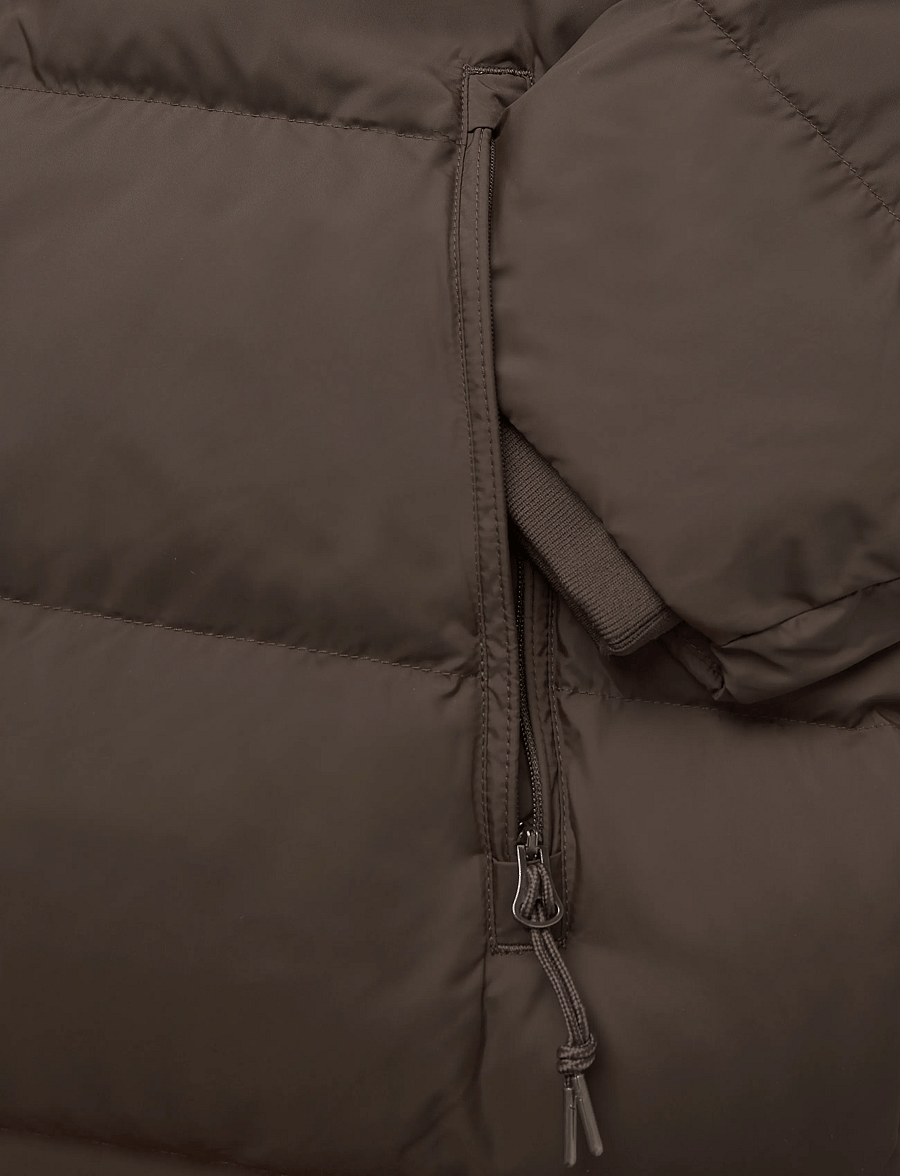 Gant - ACTIVE CLOUD MID LENGTH JACKET - gefütterte jacken - black brown - 4