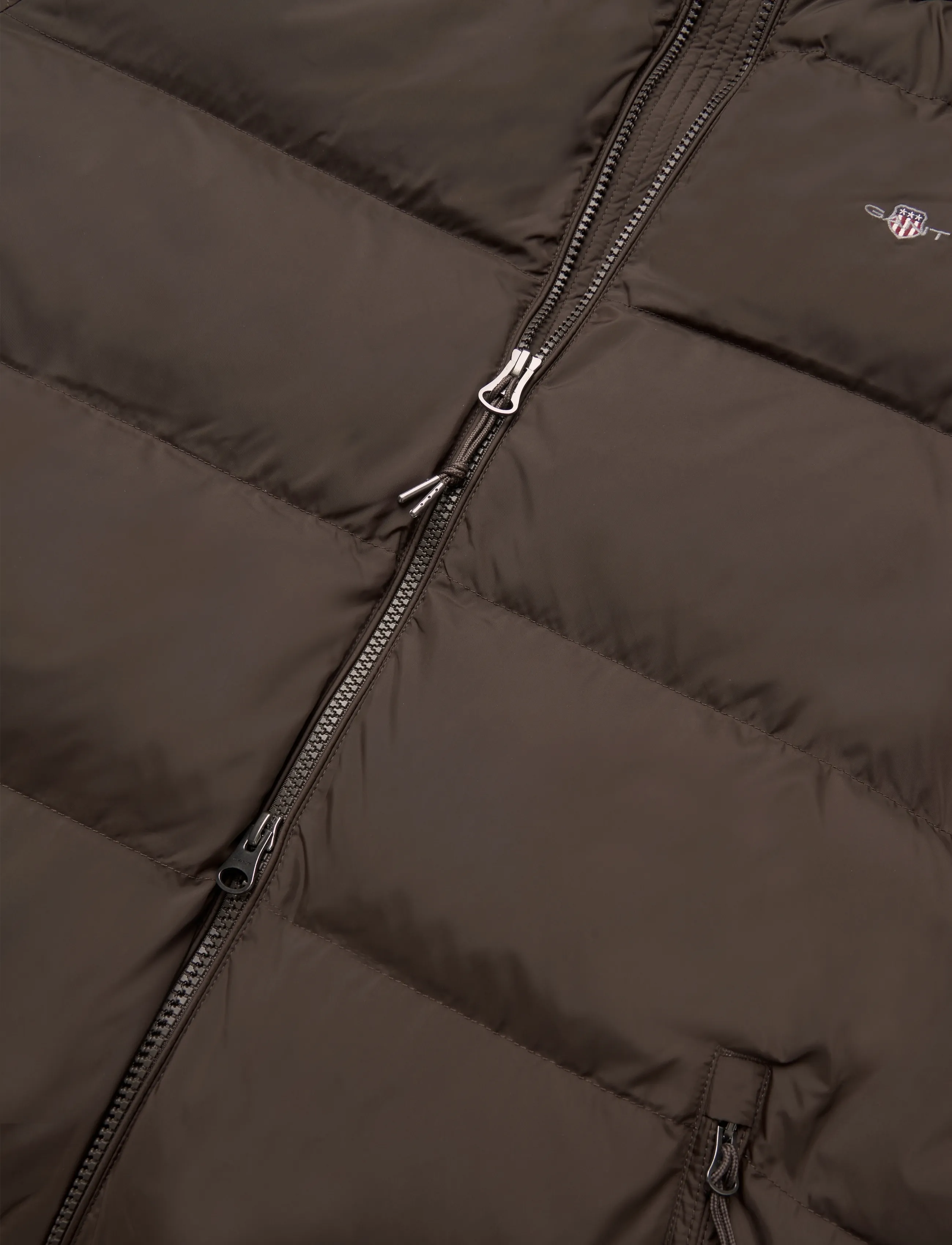 Gant - ACTIVE CLOUD MID LENGTH JACKET - ziemas jakas - black brown - 5