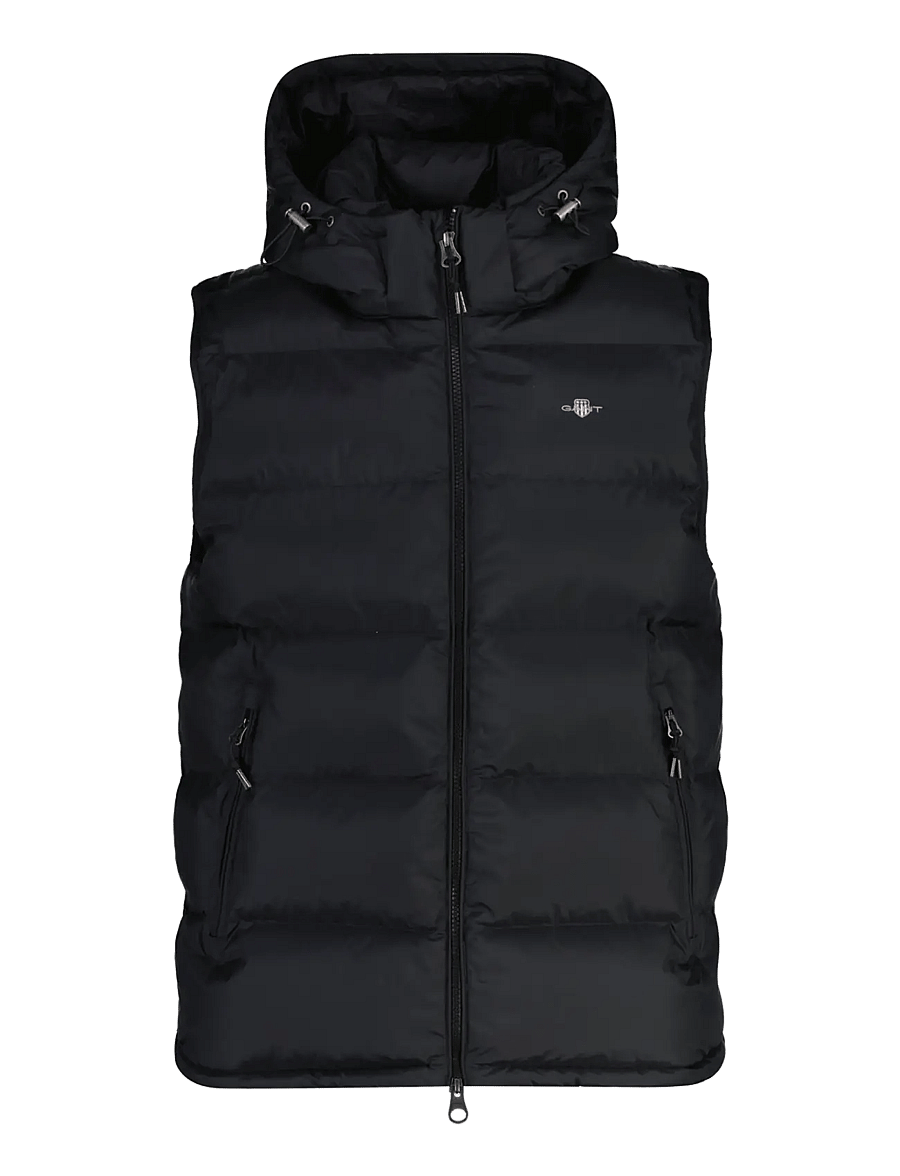 Gant - ACTIVE CLOUD VEST - veste - black - 0
