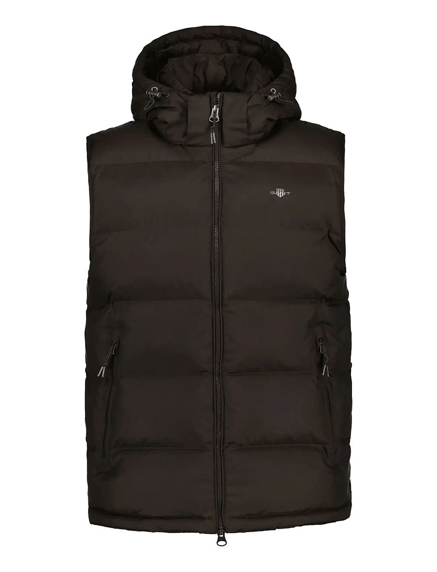 Gant - ACTIVE CLOUD VEST - westen - black brown - 1