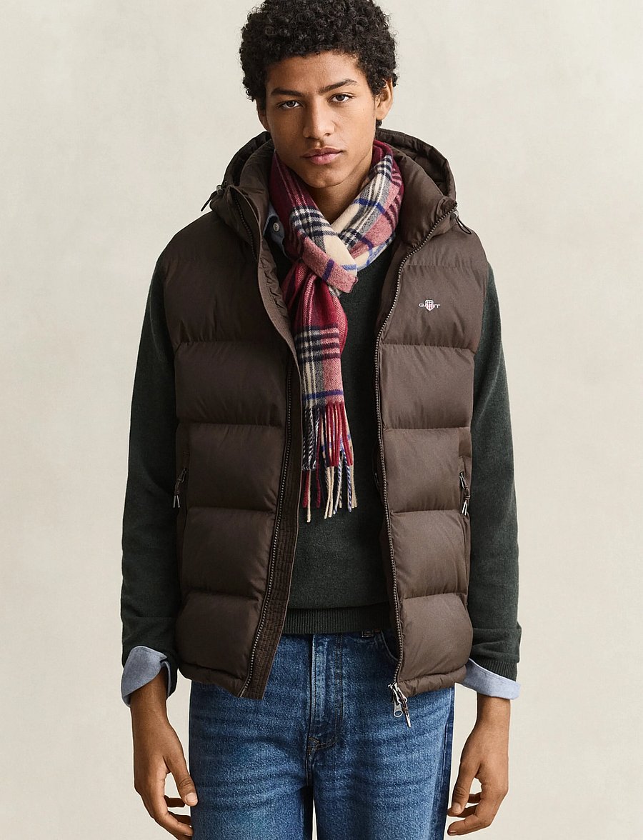 Gant - ACTIVE CLOUD VEST - westen - black brown - 0