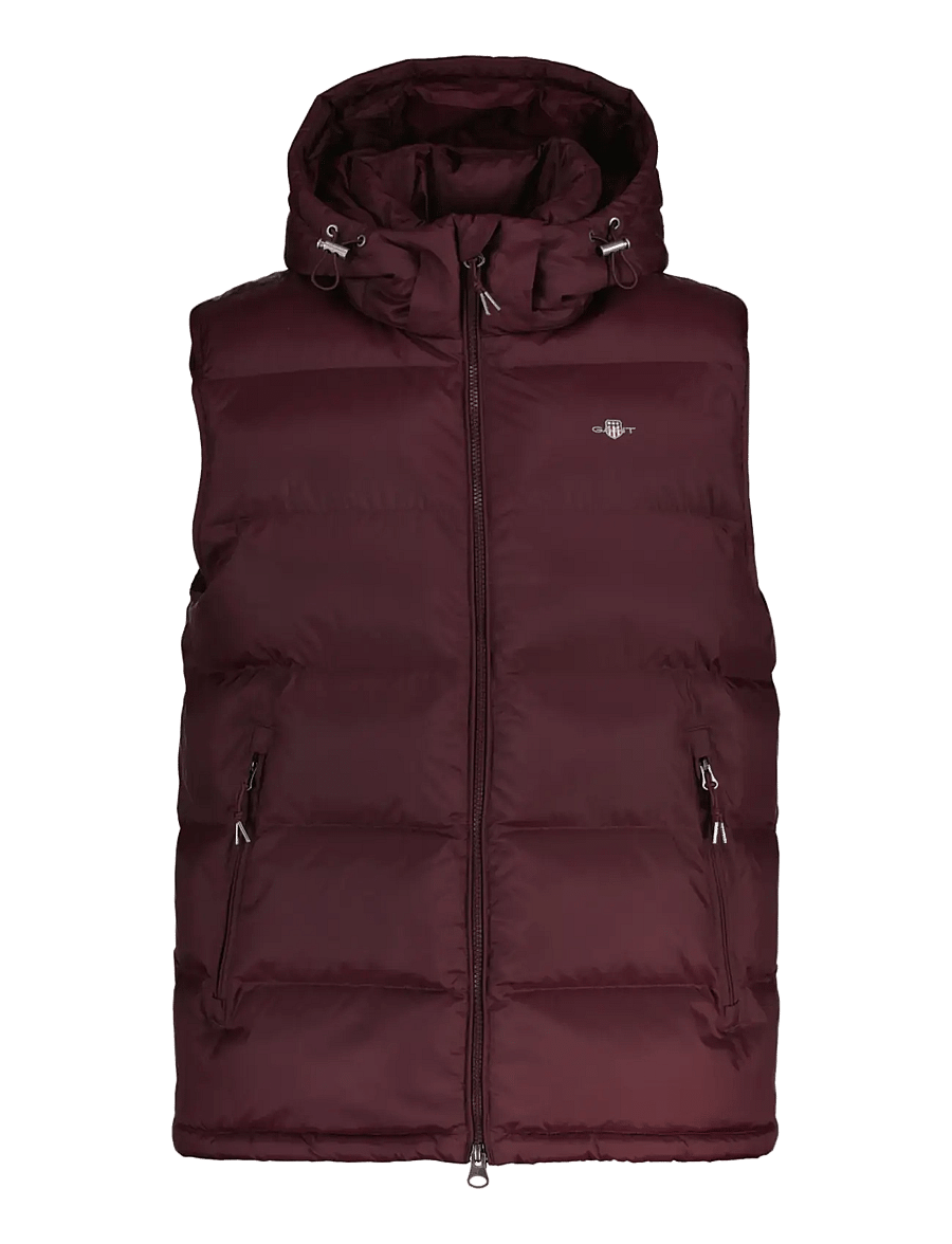 Gant - ACTIVE CLOUD VEST - veste - darkened wine - 0