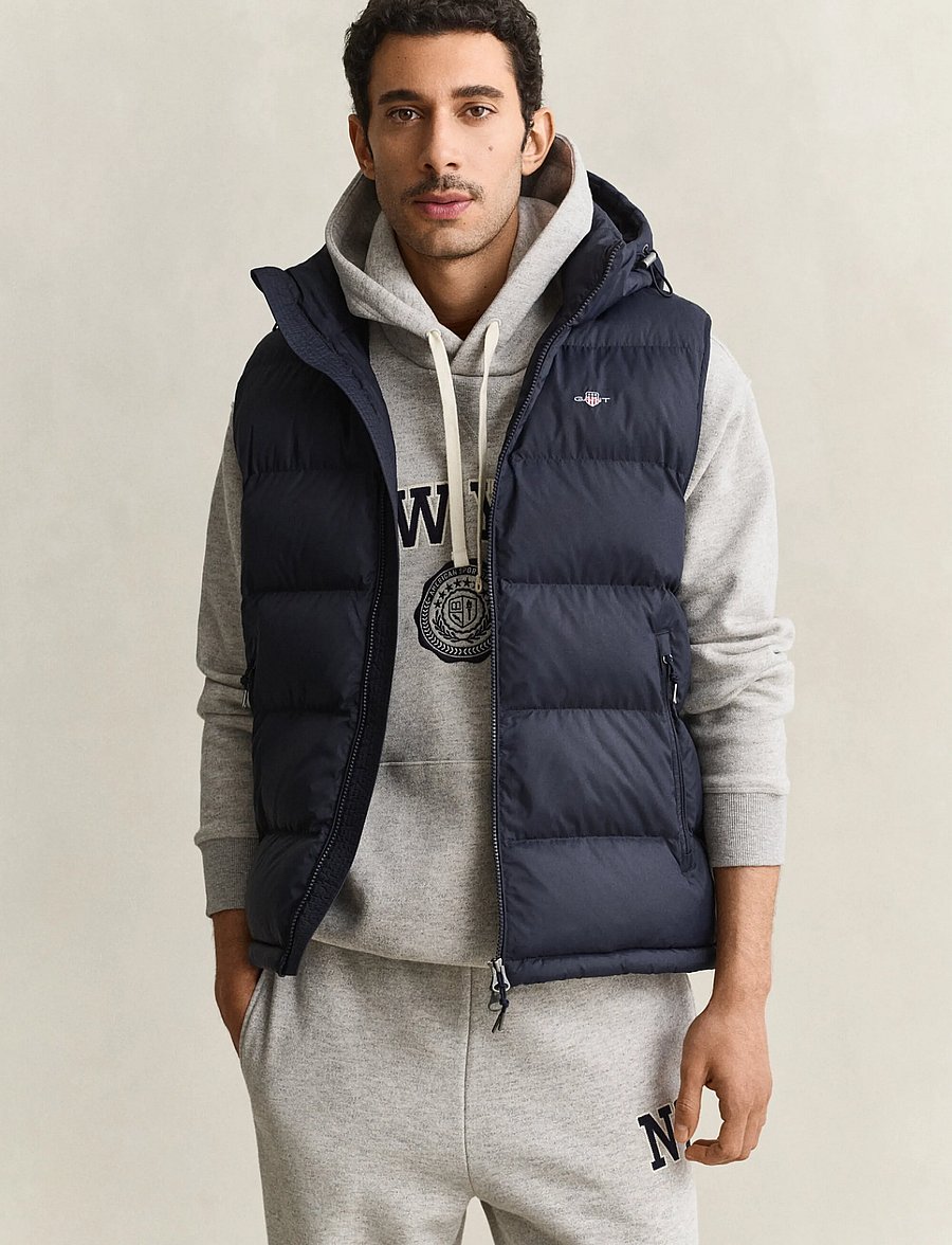 Gant - ACTIVE CLOUD VEST - veste - evening blue - 0