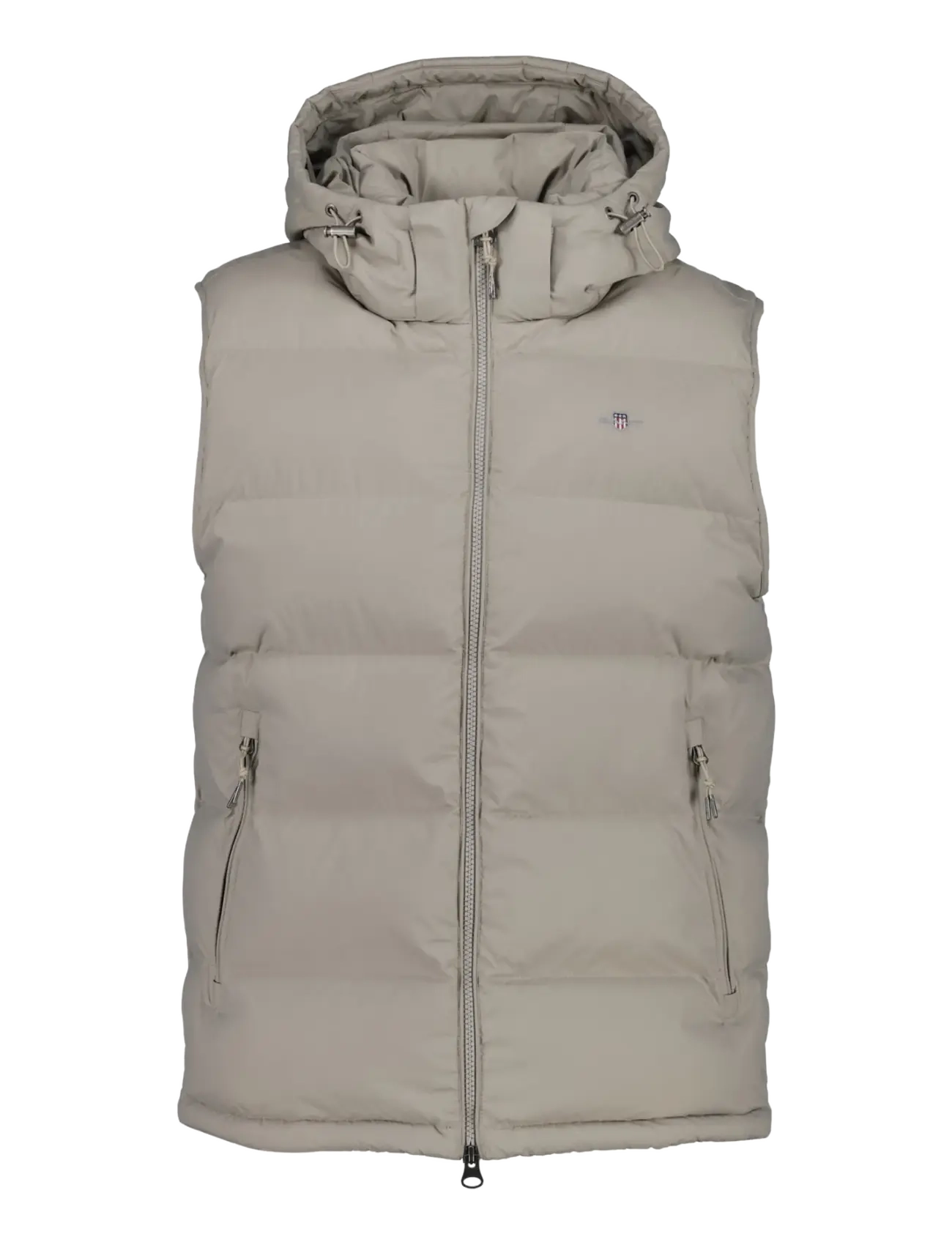 Gant ACTIVE CLOUD VEST - Overtøj - MIST TAUPE / beige