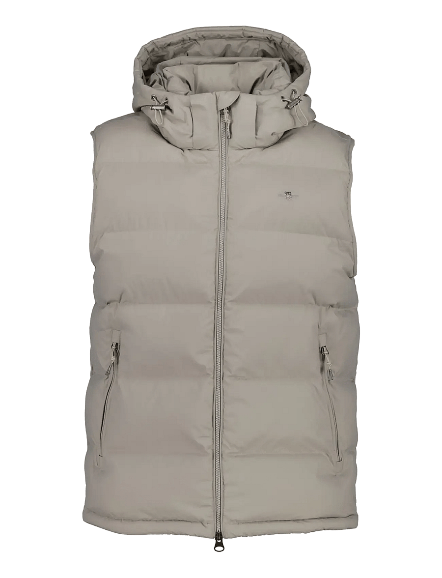 Gant - ACTIVE CLOUD VEST - veste - mist taupe - 0