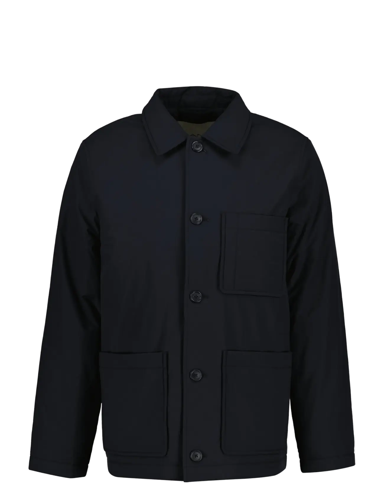 Gant - PADDED CHORE JACKET - voodriga jakid - black - 1
