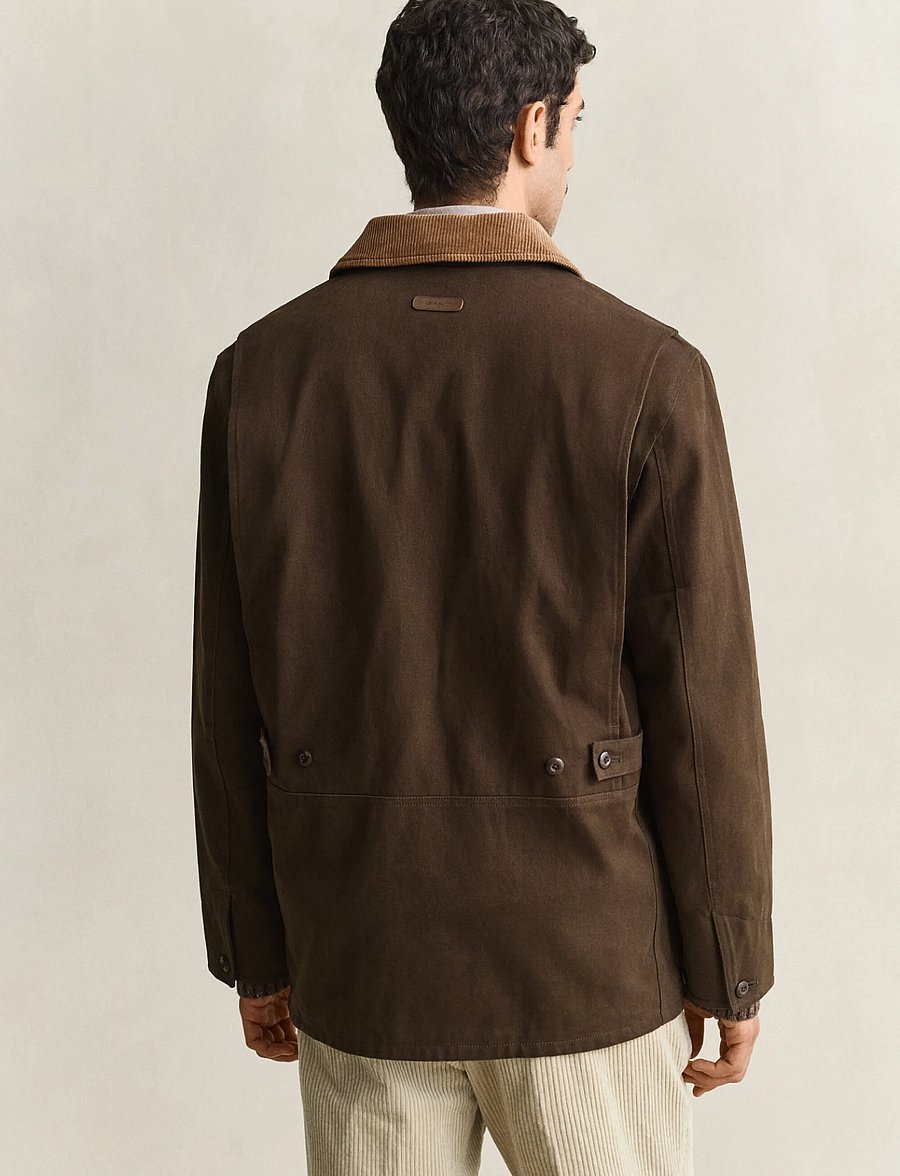 Gant - MOLESKIN DECKER - tunna kappor - dark moss green - 2