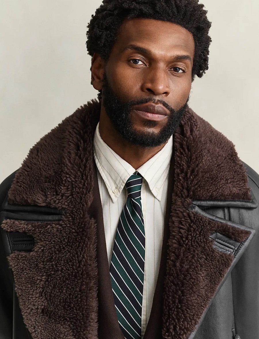 Gant - SHEARLING PEACOAT - sügisjoped - black - 4