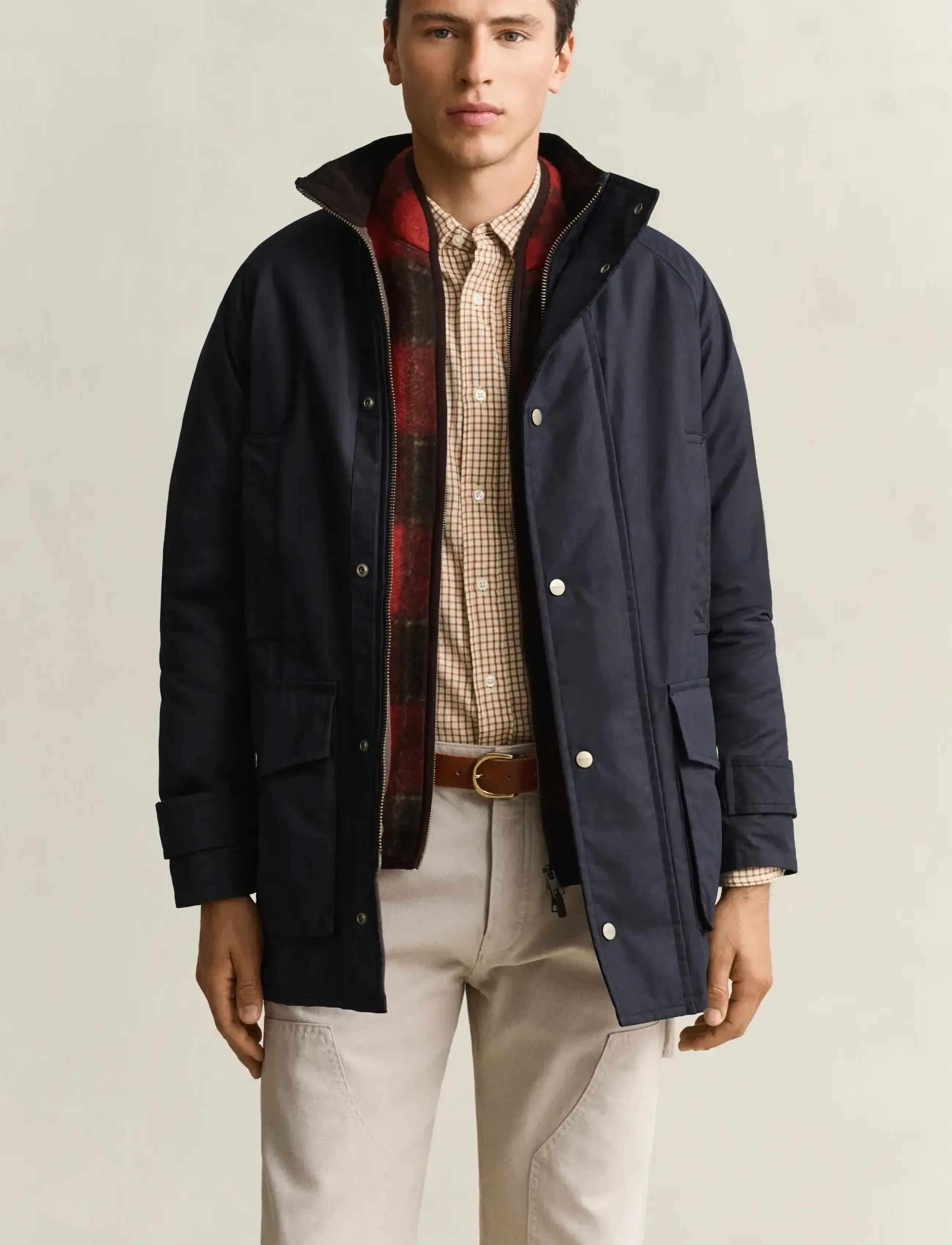 Gant WAXED DOUBLE DECKER - Osta stiili järgi - EVENING BLUE / navy