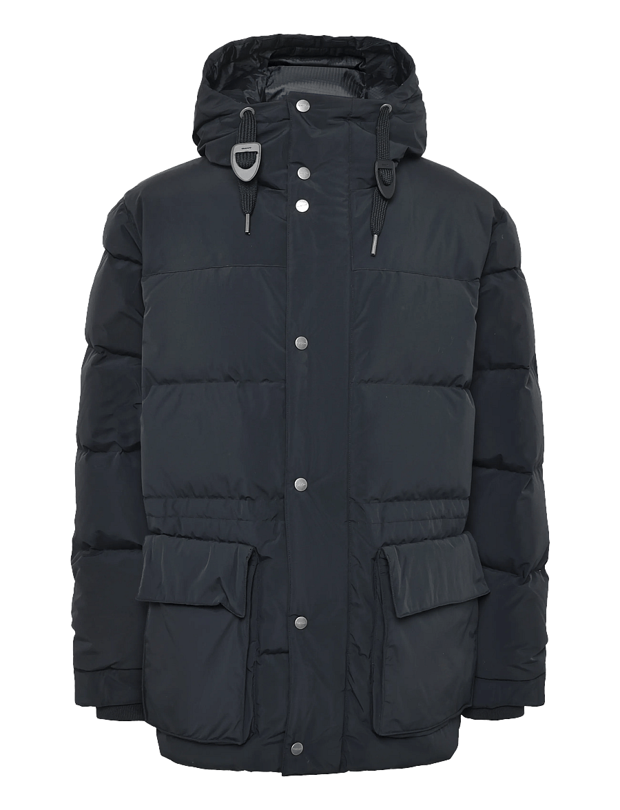 Gant - CLASSIC DOWN PARKA - parka úlpur - black - 1