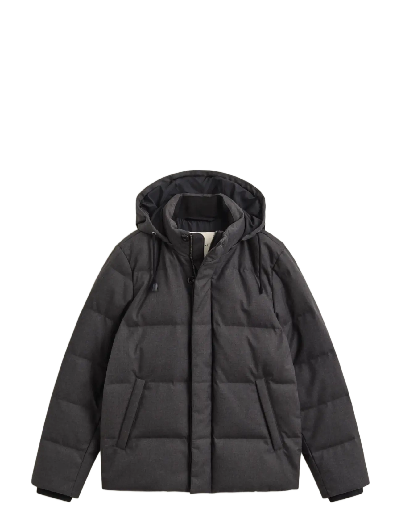 Gant FLANNEL DOWN JACKET - Osta olukorra järgi - BLACK GREY / grey