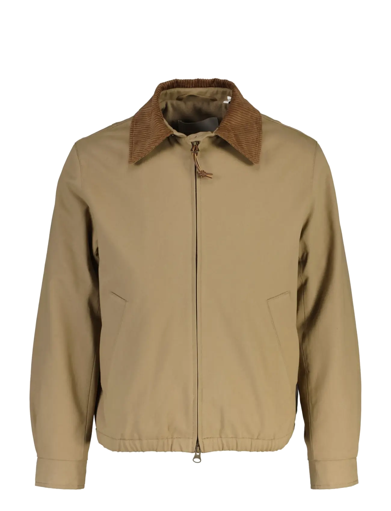 Gant - MOLESKIN HARRINGTON JACKET - leichte jacken - light taupe - 1