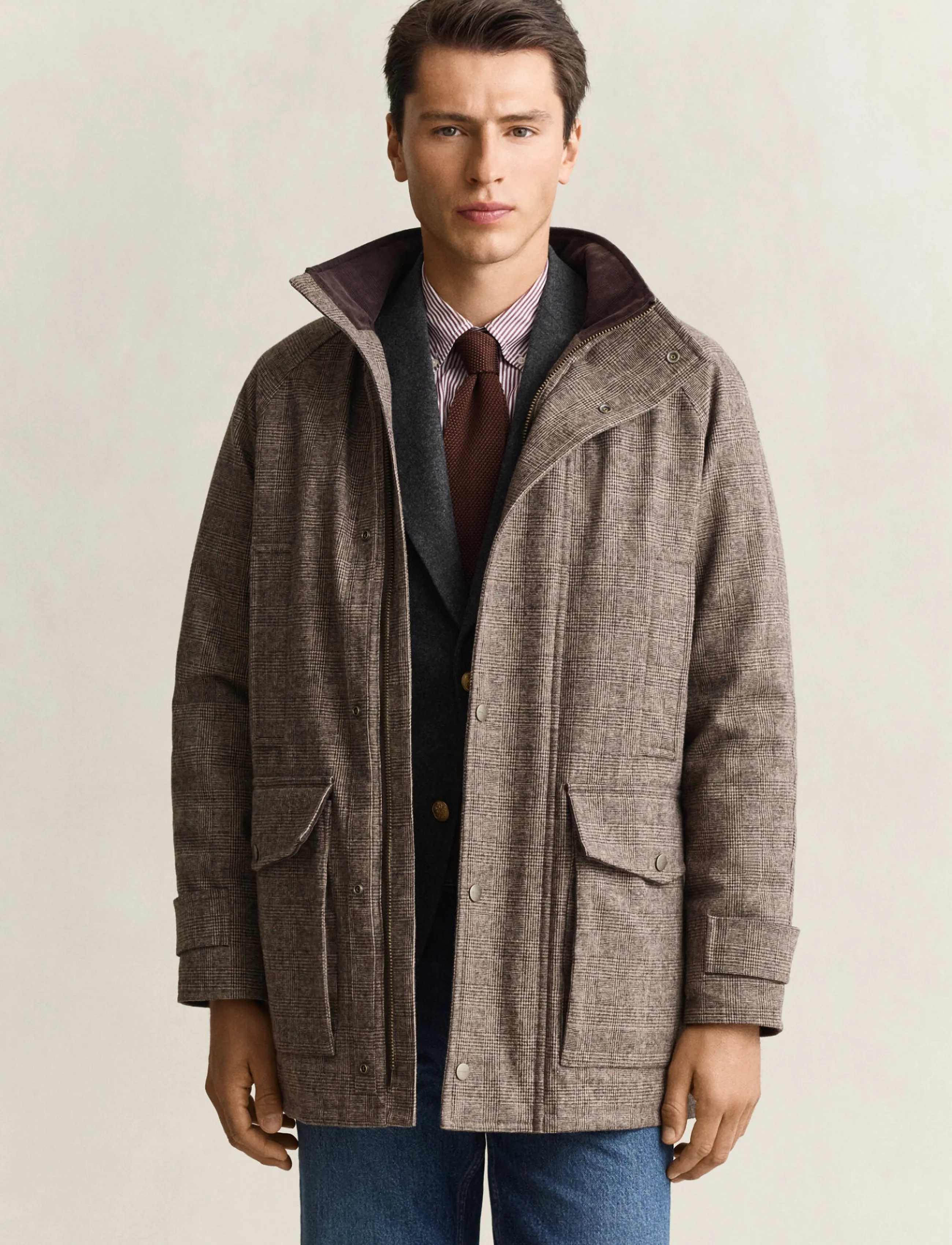 Wool Blend Double Decker