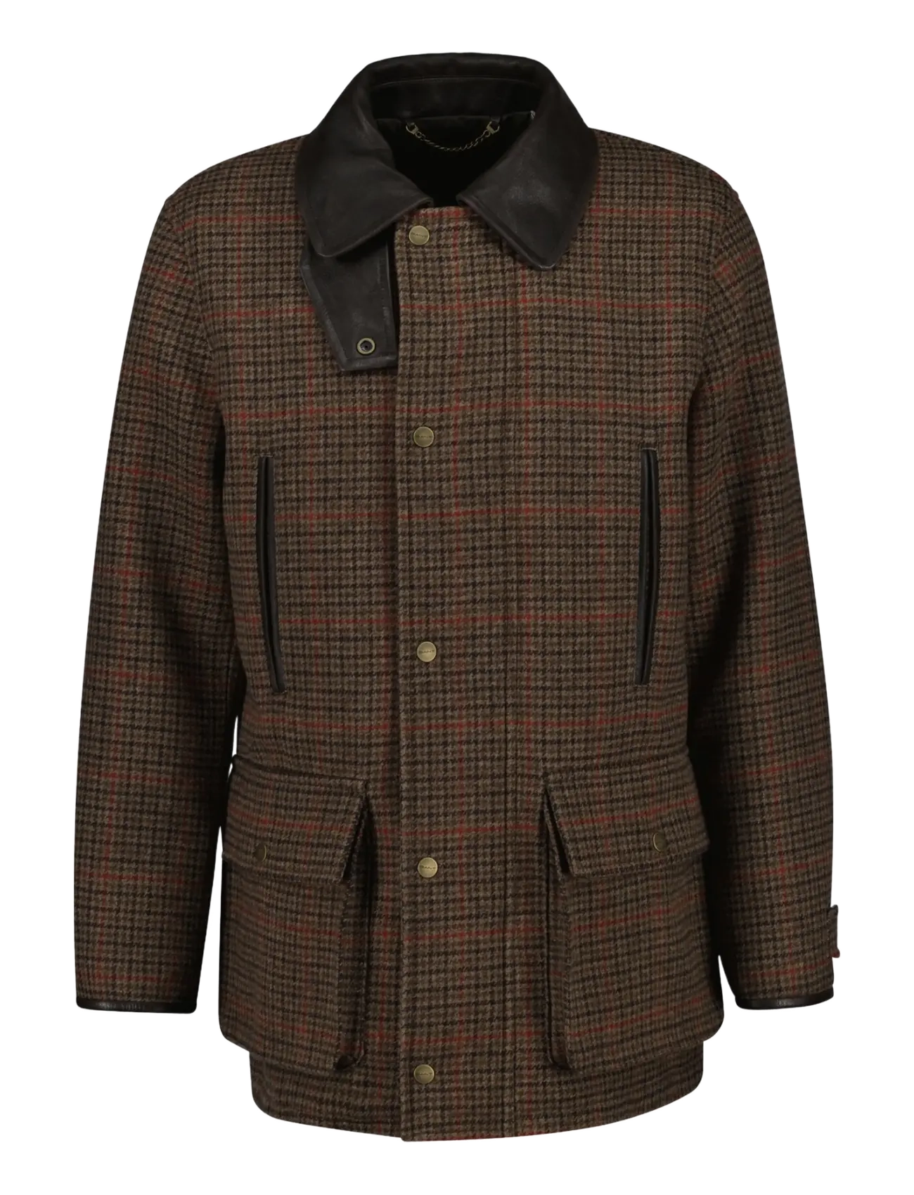 Gant - BRITISH TWEED DECKER - wool jackets - dark moss green - 1