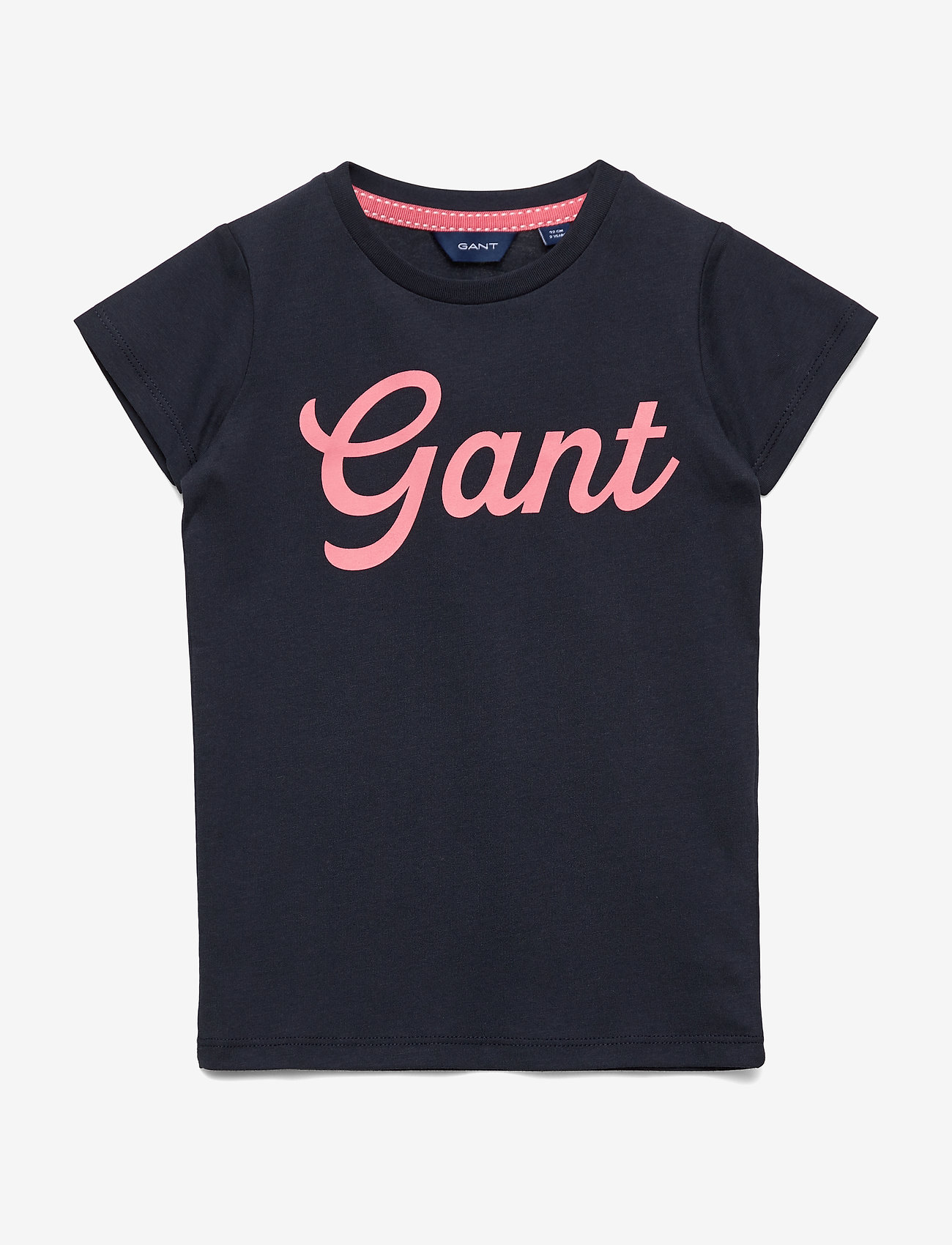 GANT - D1. GANT SCRIPT SS T-SHIRT - evening blue - 0
