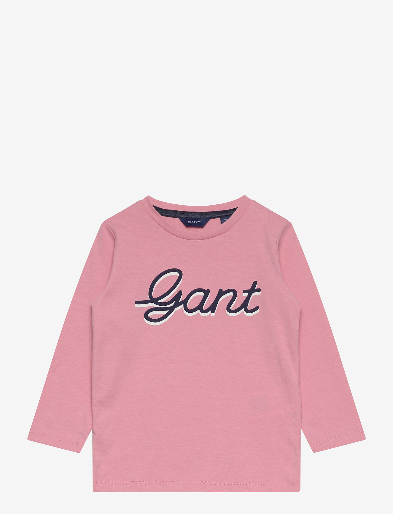 GANT - D1. GANT SCRIPT LS T-SHIRT - sea pink - 0