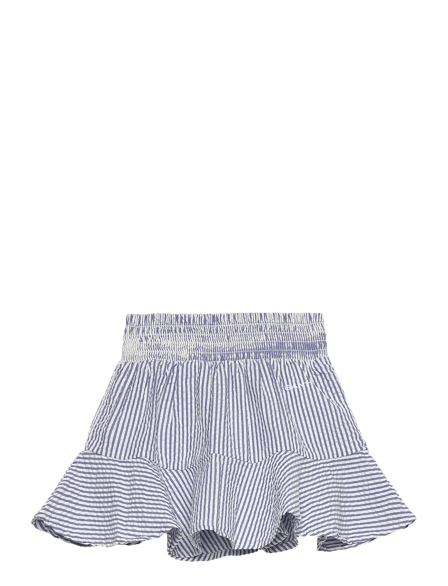 Gant - STRIPED SEERSUCKER SKIRT - kurze röcke - rich blue - 0