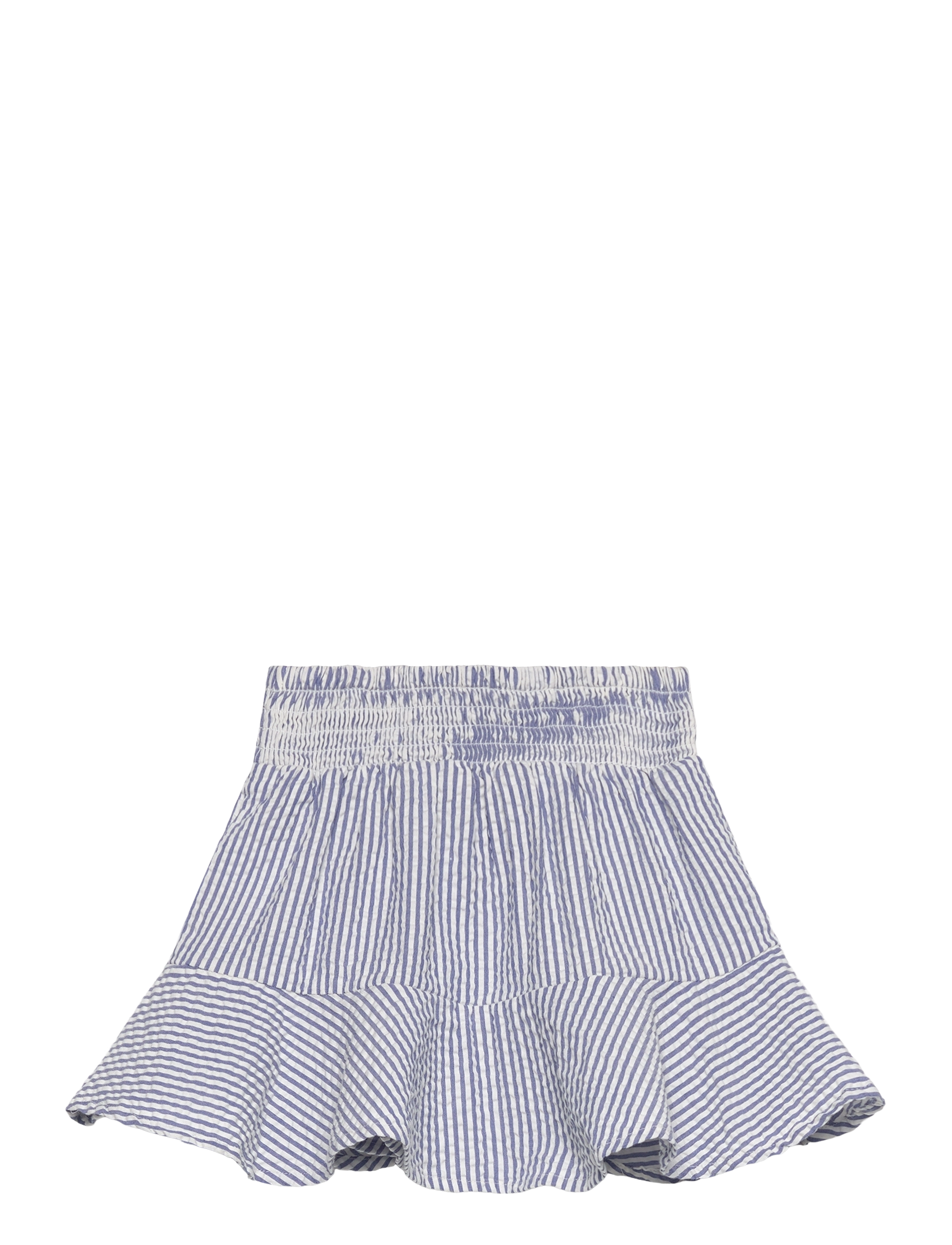 Gant - STRIPED SEERSUCKER SKIRT - kurze röcke - rich blue - 1