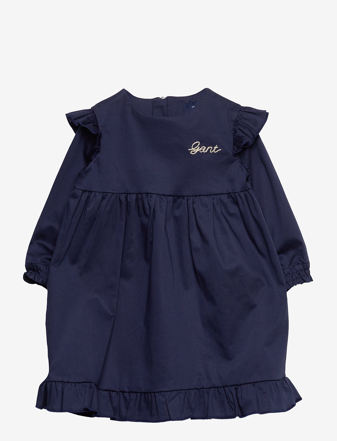 GANT - D2. SCRIPT HOLIDAY DRESS - evening blue - 0