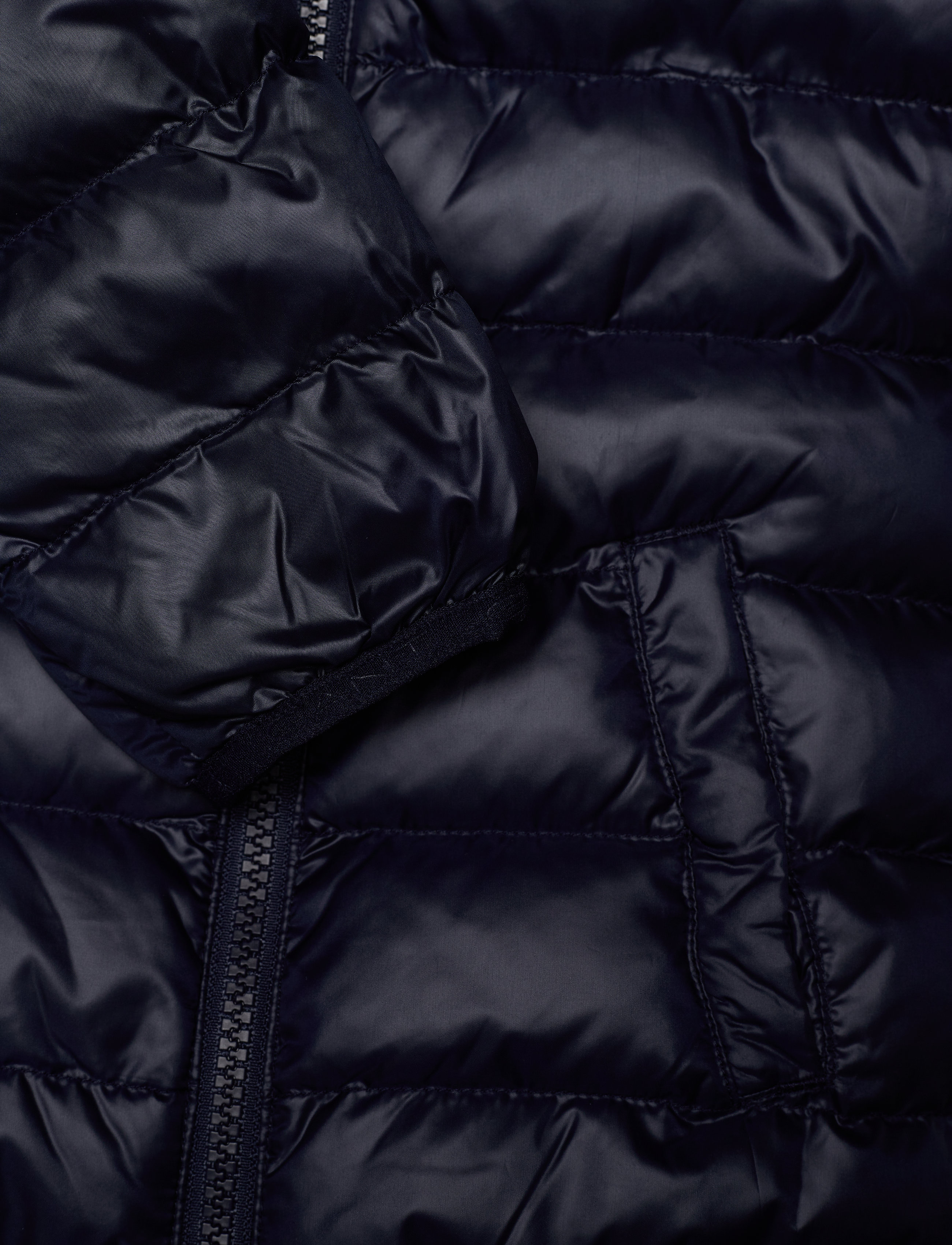 GANT - D1. GANT FAUX FUR PUFFER JACKET - evening blue - 3