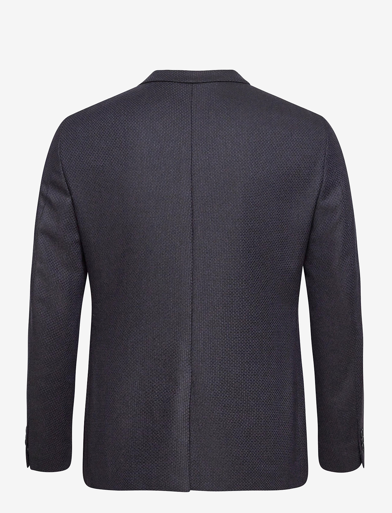 GANT - D1. SLIM STRUCTURED FLANNEL BLAZER - marine - 1