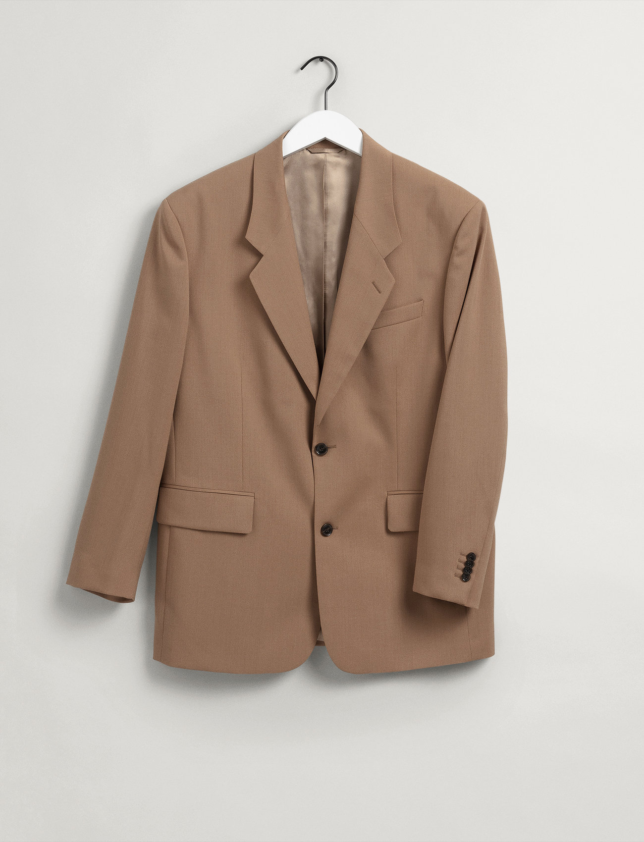 GANT - D2. OVERSIZED BLAZER - hazelwood beige - 5
