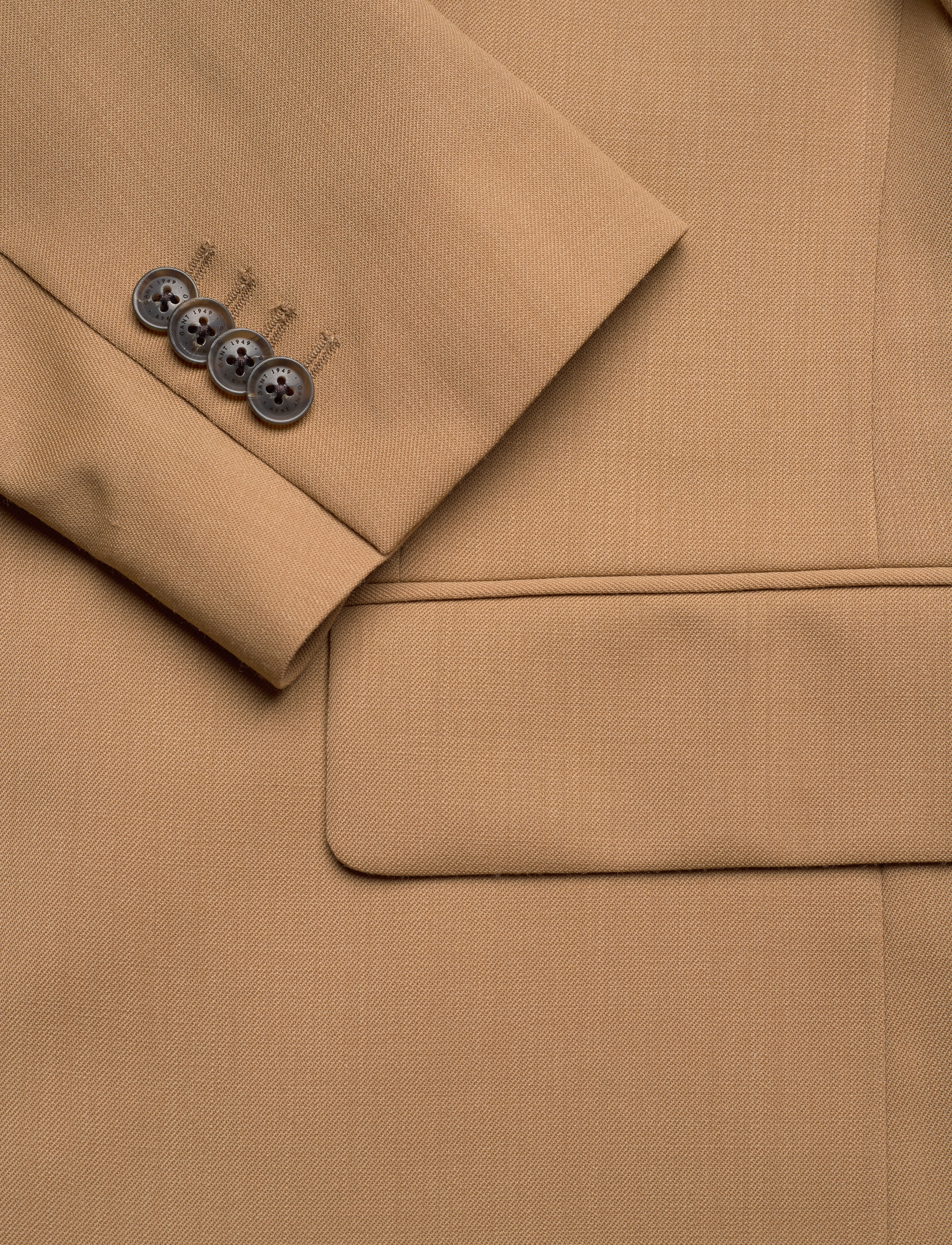 GANT - D2. OVERSIZED BLAZER - hazelwood beige - 3