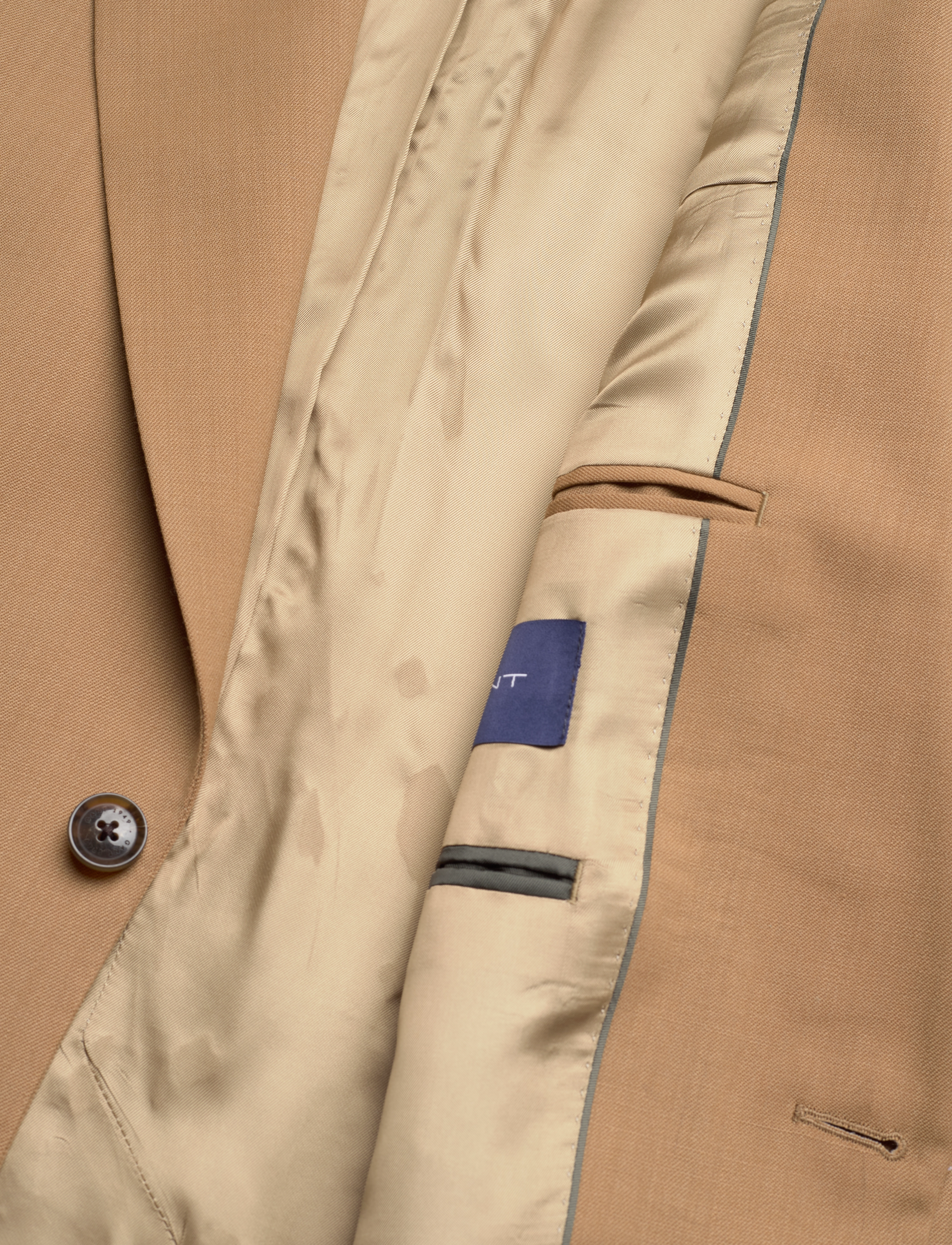 GANT - D2. OVERSIZED BLAZER - hazelwood beige - 4