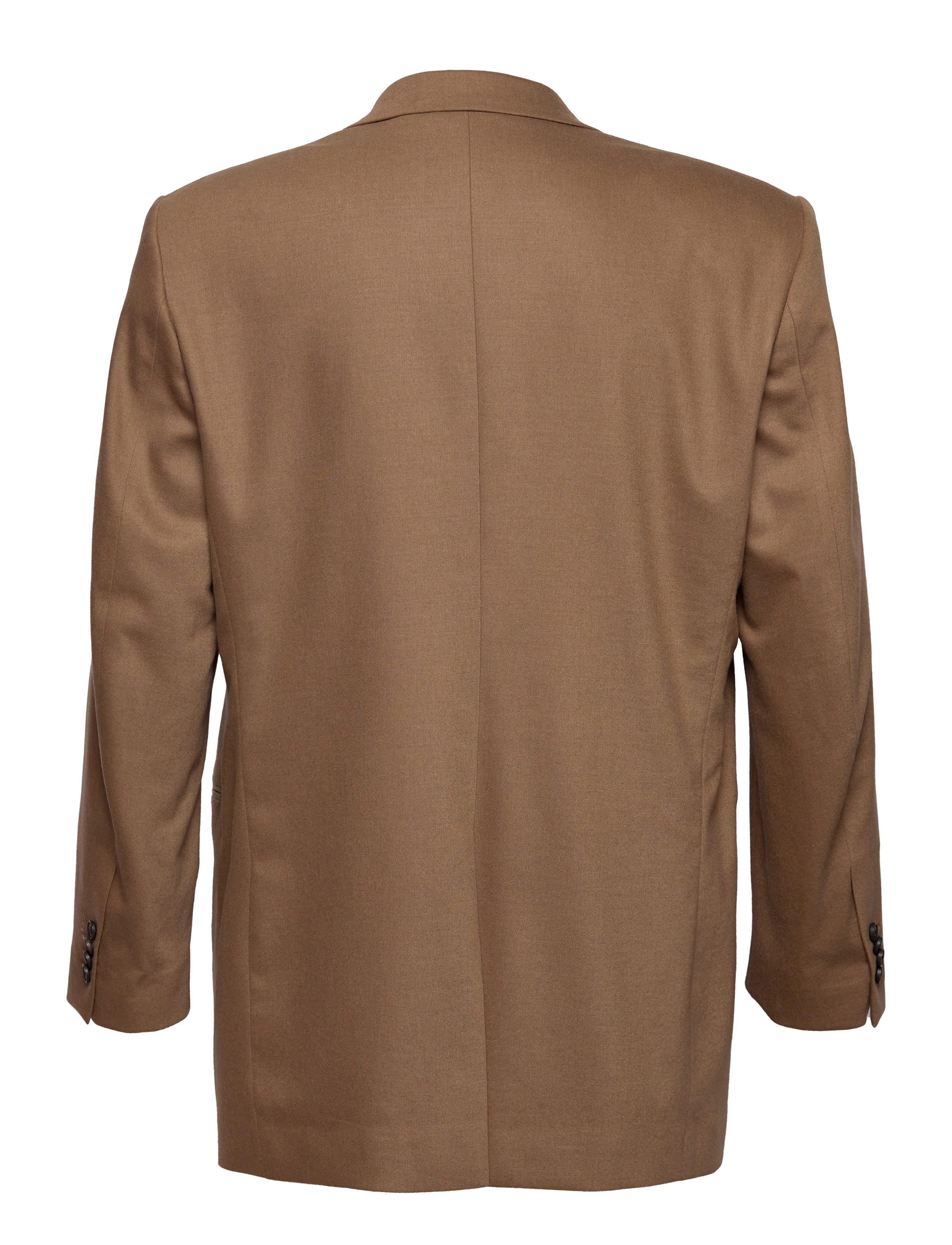 GANT - D1. OVERSIZED FLANNEL SUIT BLAZER - warm khaki - 1
