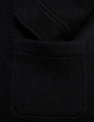 GANT - D1. SHORT WOOL JACKET - wool jackets - black - 3