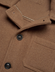 GANT - D1. SHORT WOOL JACKET - wool jackets - warm khaki - 2