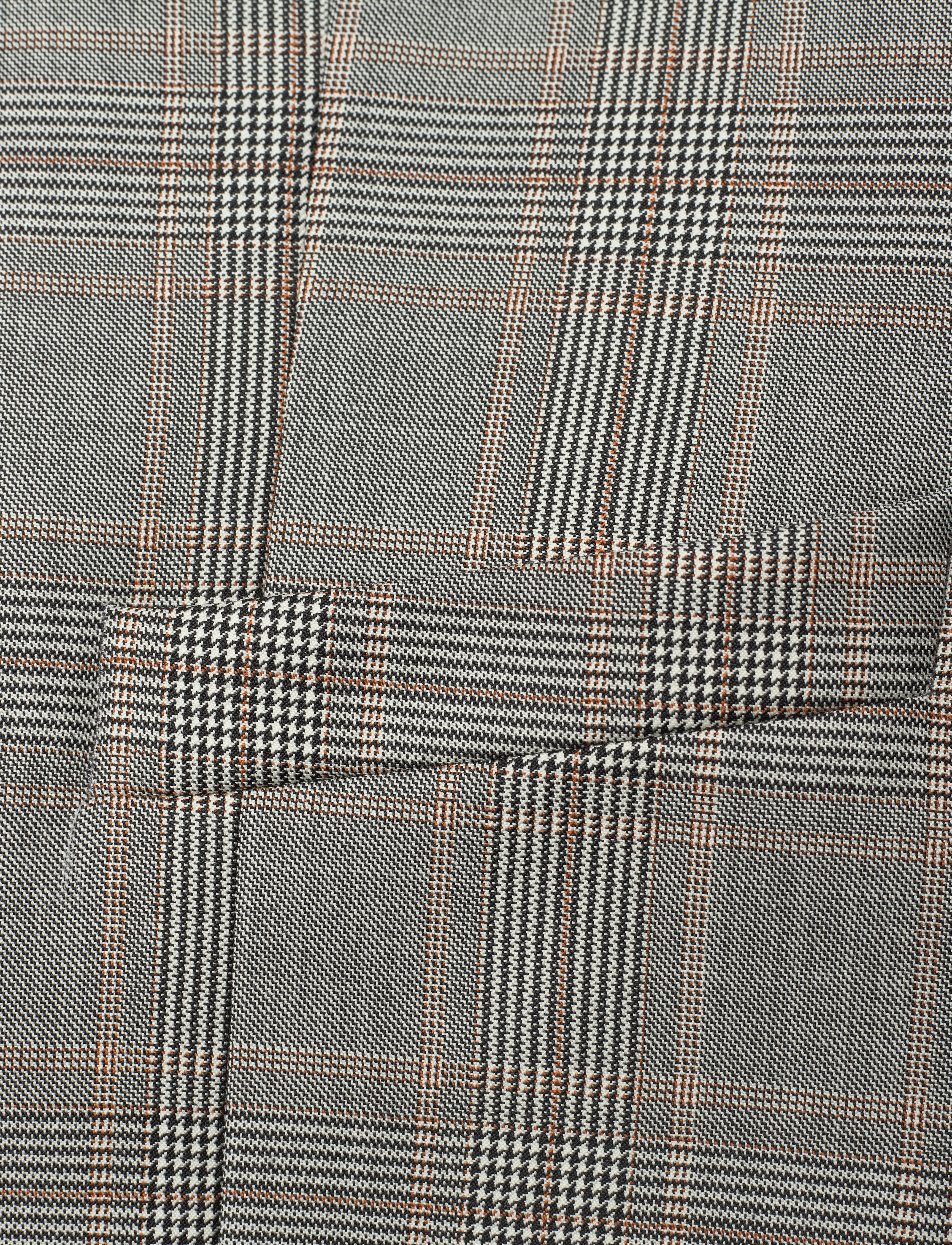 GANT - D2. GLEN CHECK SUIT WAISTCOAT - black - 3