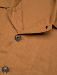 GANT - COTTON LINEN JACKET - spring jackets - suede brown - 2