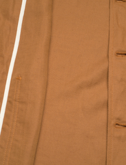 GANT - COTTON LINEN JACKET - spring jackets - suede brown - 4