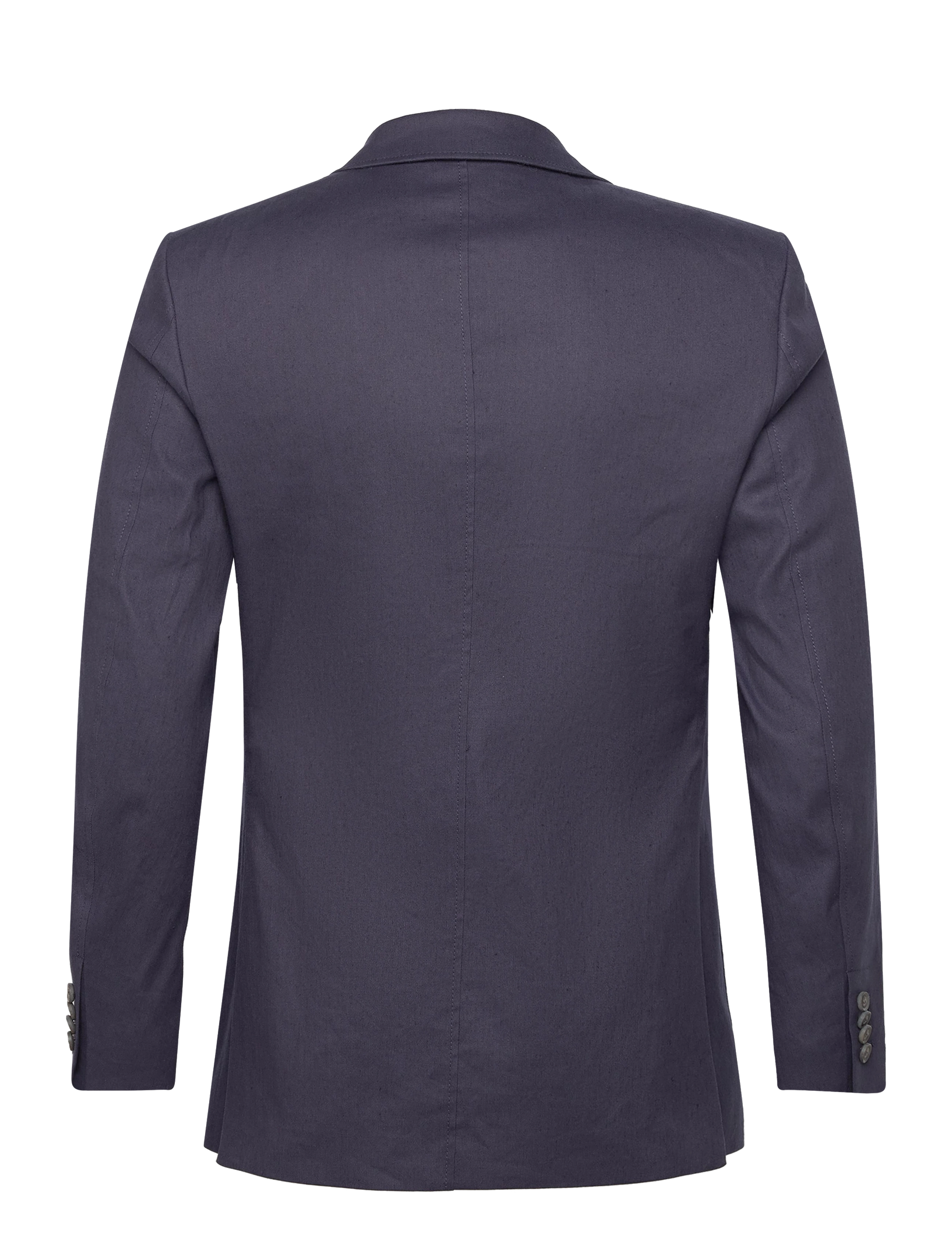 GANT - SLIM COTTON LINEN SUIT BLAZER - marine - 1