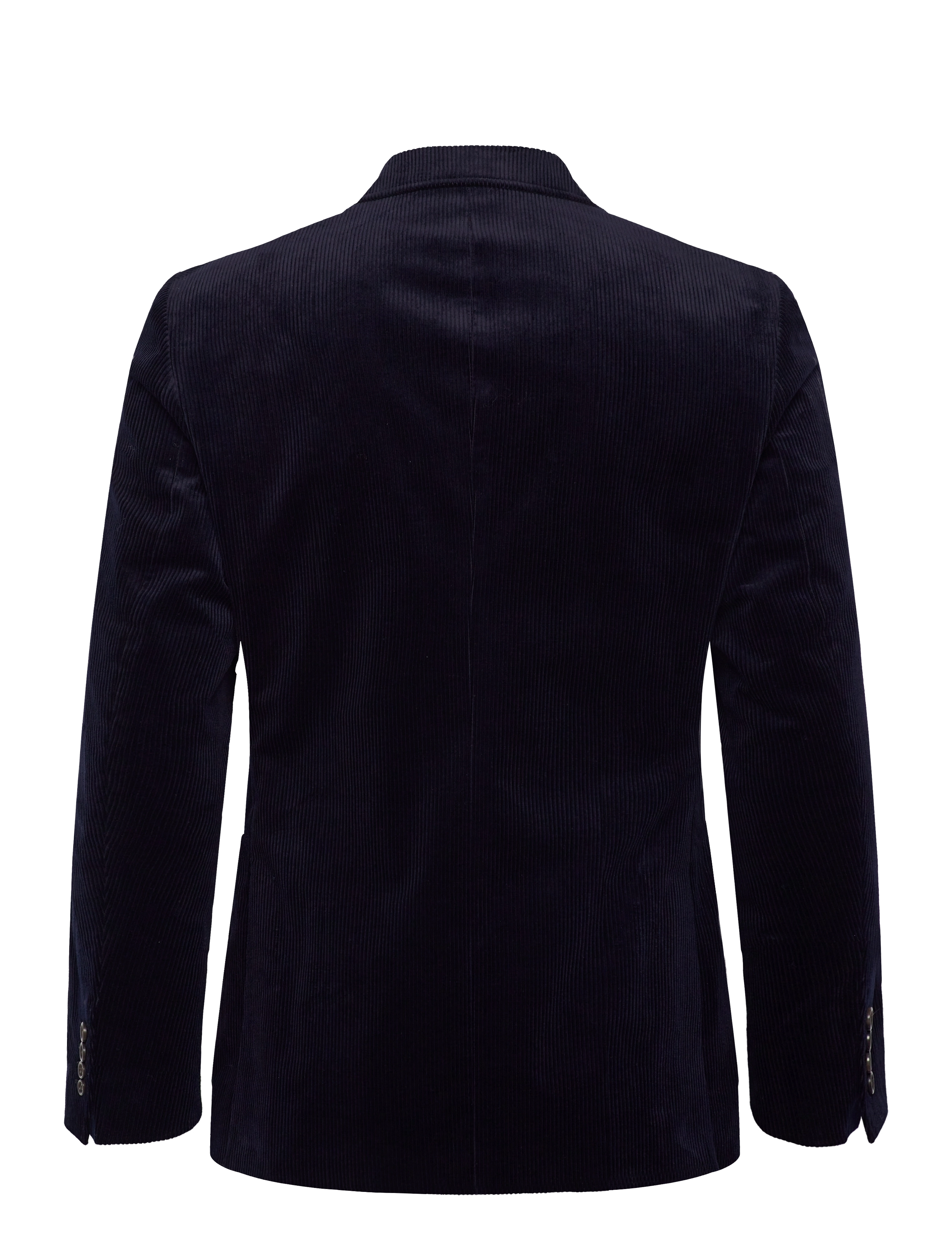 Gant - SLIM CORD SUIT JACKET - enkelknäppta kavajer - evening blue - 1