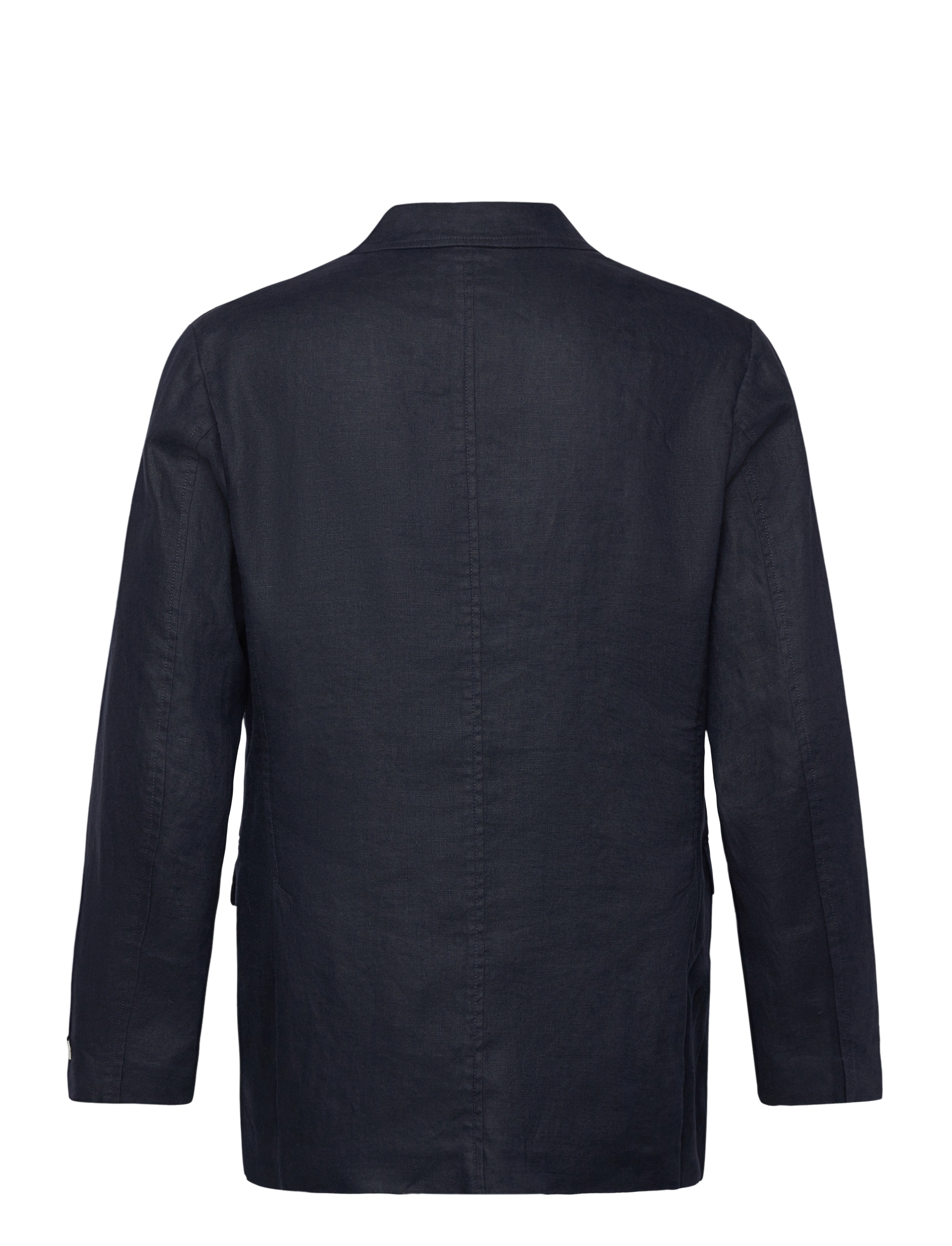 Gant - REG GMNT DYE LINEN BLAZER - evening blue - 2