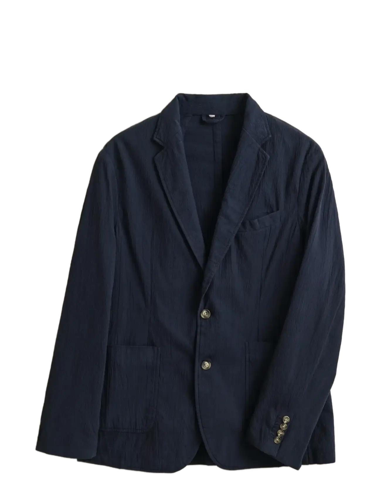 GANT GMNT DYED SEERSUCKER BLAZER - Kleidung - EVENING BLUE / navy