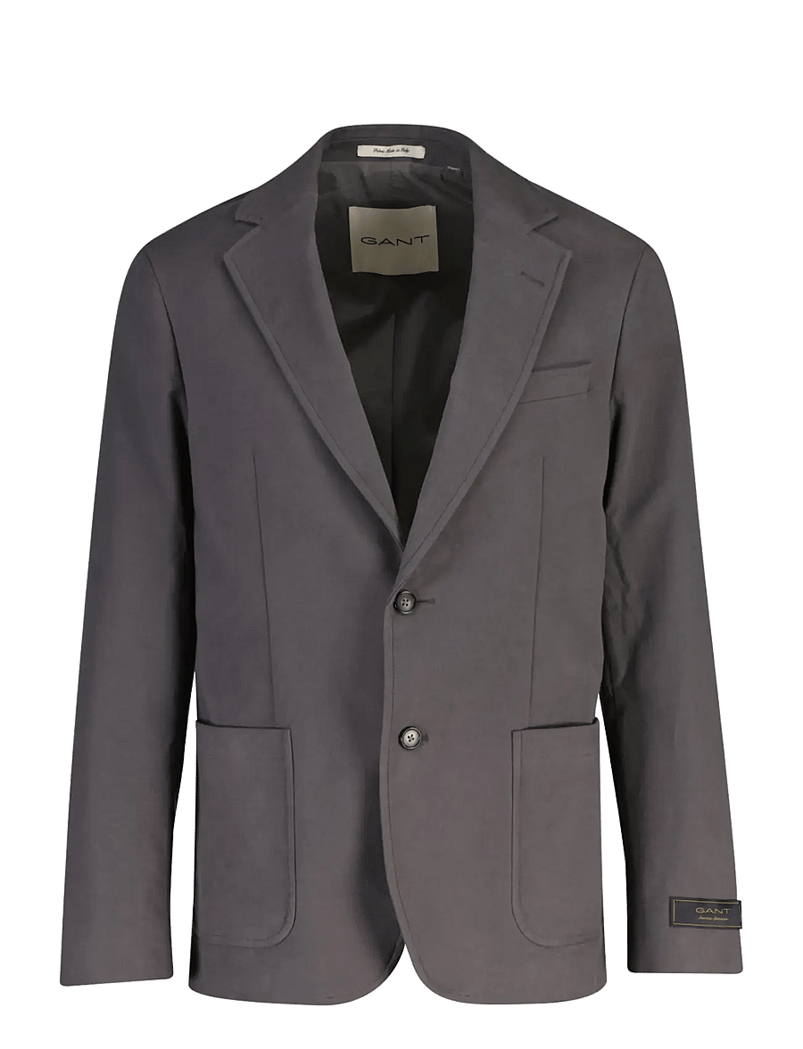 Gant - MOLESKIN SUIT JACKET - einreiher - dusky anthracite - 1