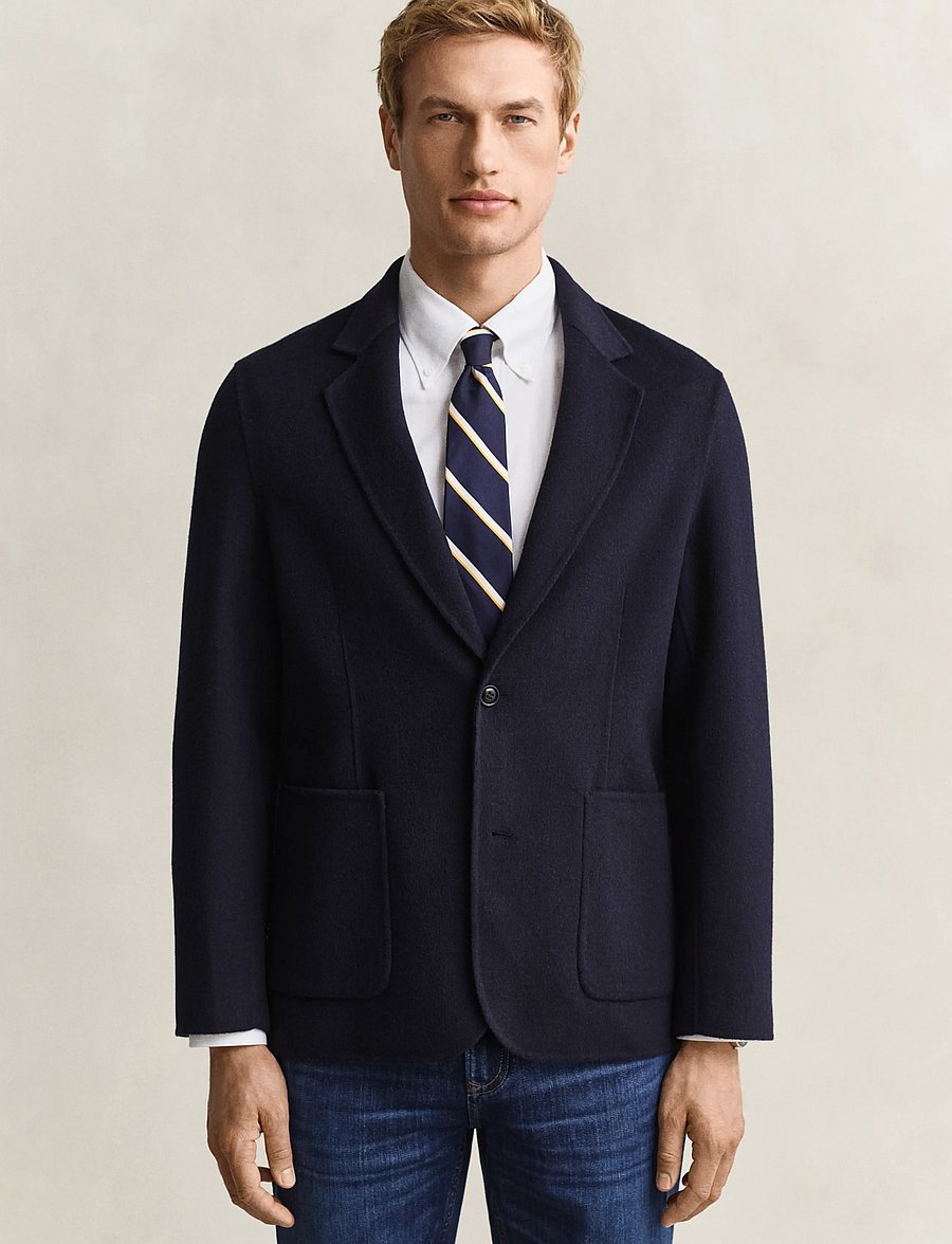 Gant - HANDSTITCHED BLAZER - enkelknäppta kavajer - evening blue - 3