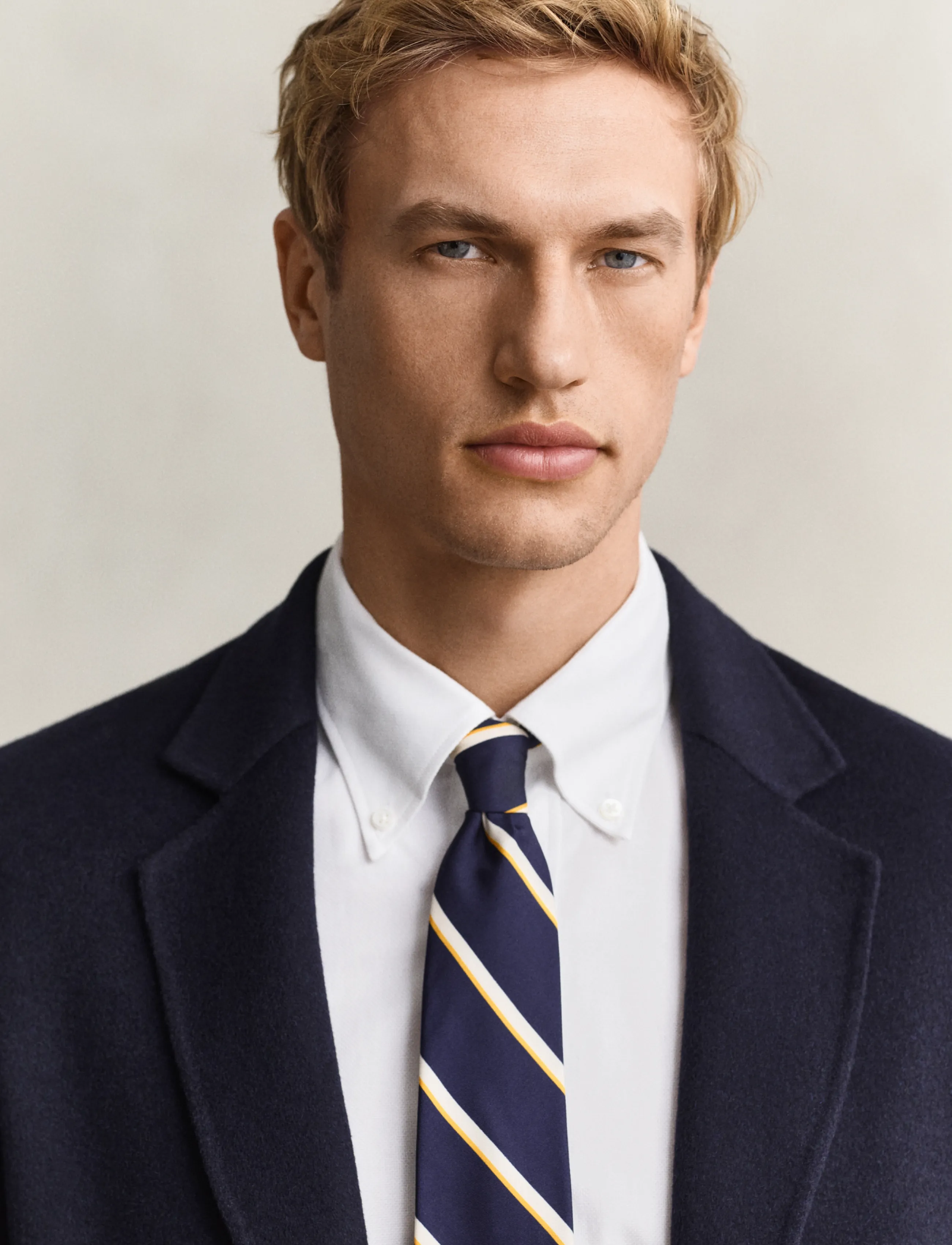 Gant - HANDSTITCHED BLAZER - single breasted blazers - evening blue - 5