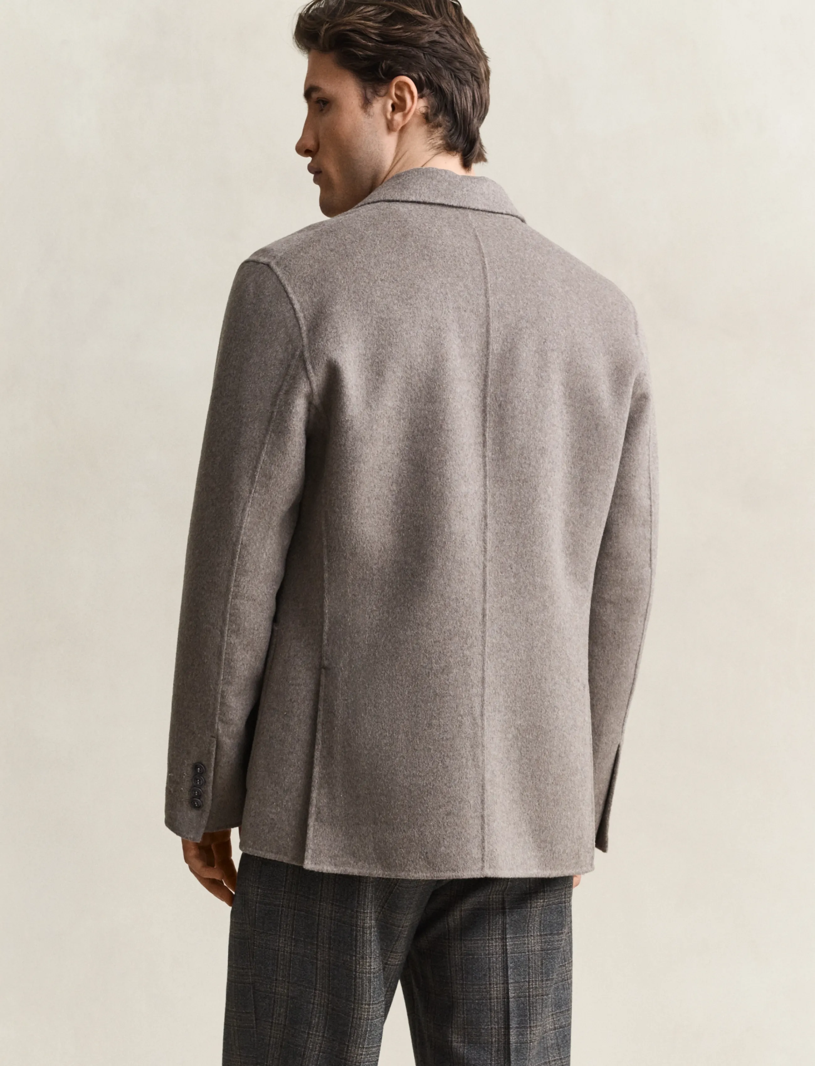 Gant - HANDSTITCHED BLAZER - enkeltradede blazere - mist taupe - 4