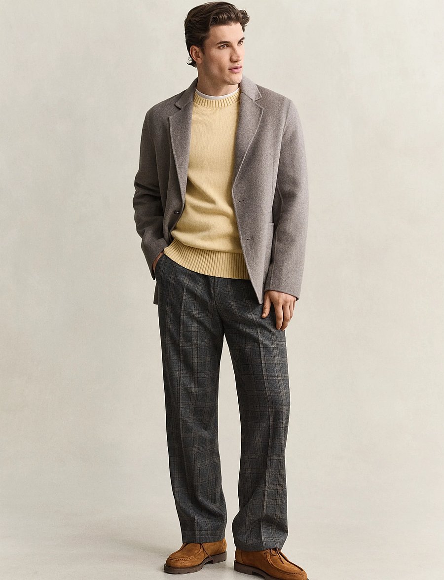 Gant - HANDSTITCHED BLAZER - enkeltradede blazere - mist taupe - 5