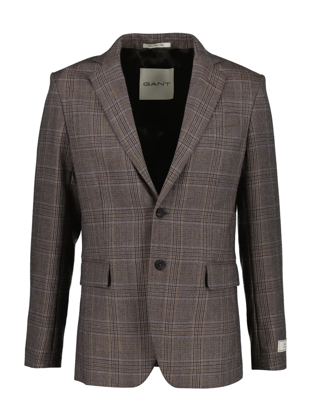 Gant - WOOL CHECK SUIT JACKET - light taupe - 1