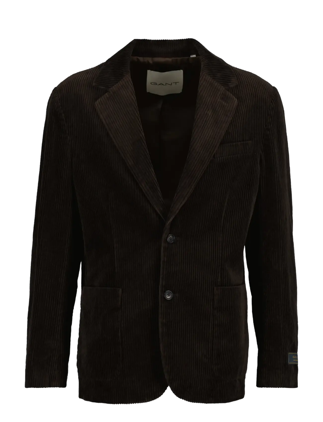 Gant - CORDUROY SUIT JACKET - black brown - 1