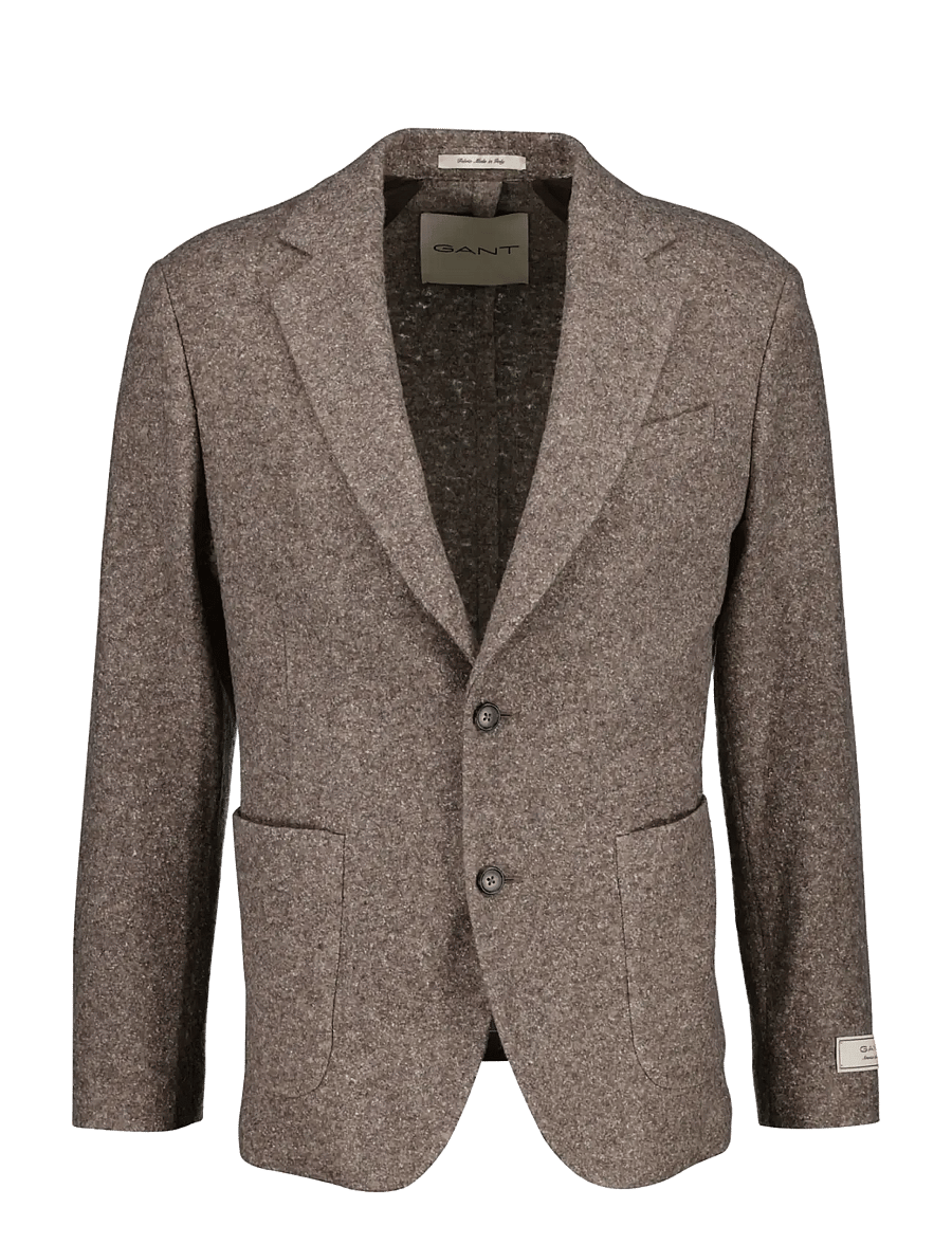 Gant - WOOL SILK JERSEY BLAZER - einreiher - clay beige - 1