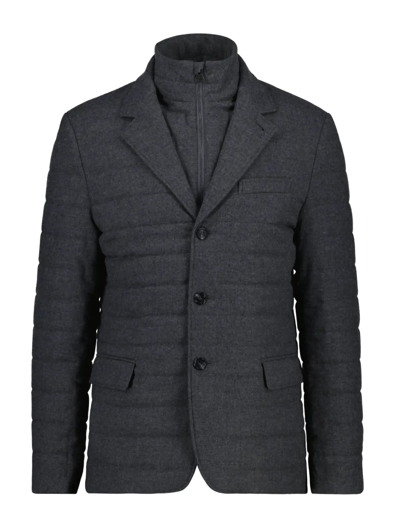 Gant HYBRID FLANNEL BLAZER - Osta olukorra järgi - DUSKY ANTHRACITE / grey